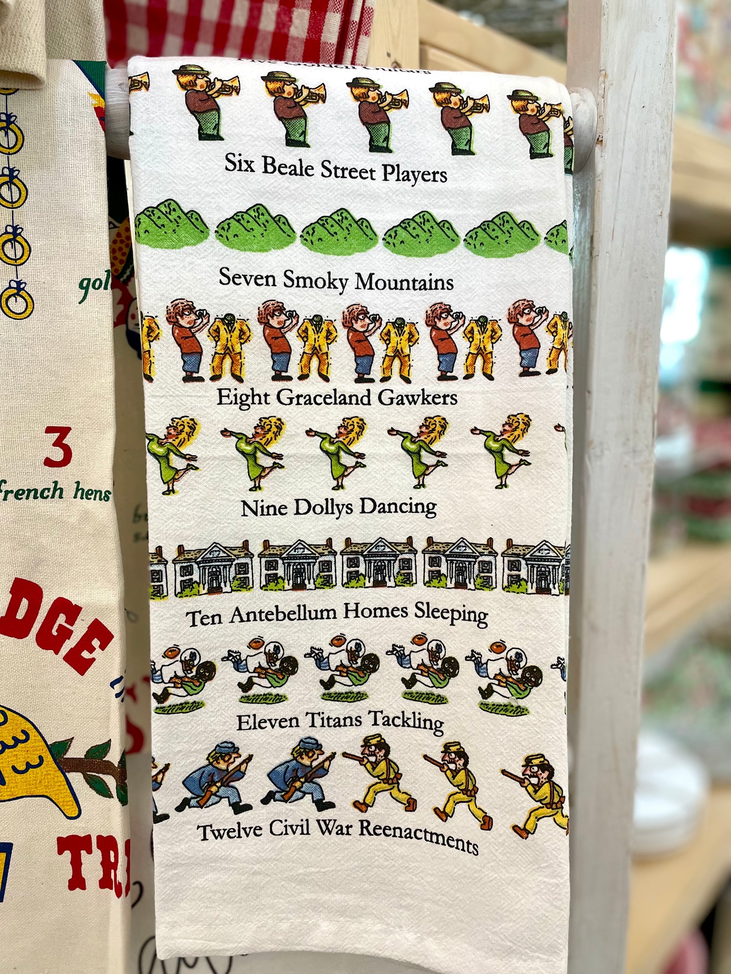 Tea Towel A Tennessee Christmas