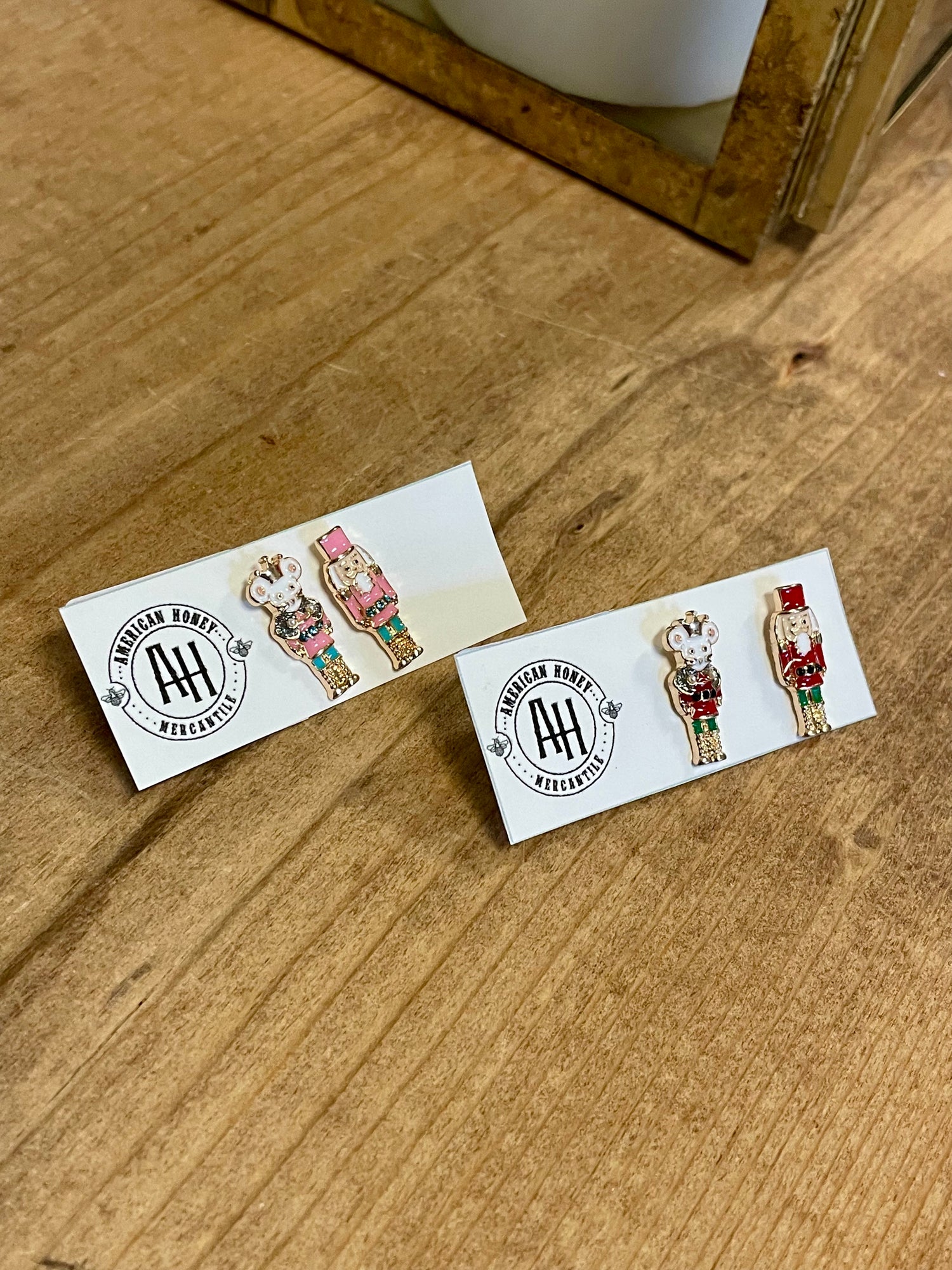 Nutcracker Dangle Earring