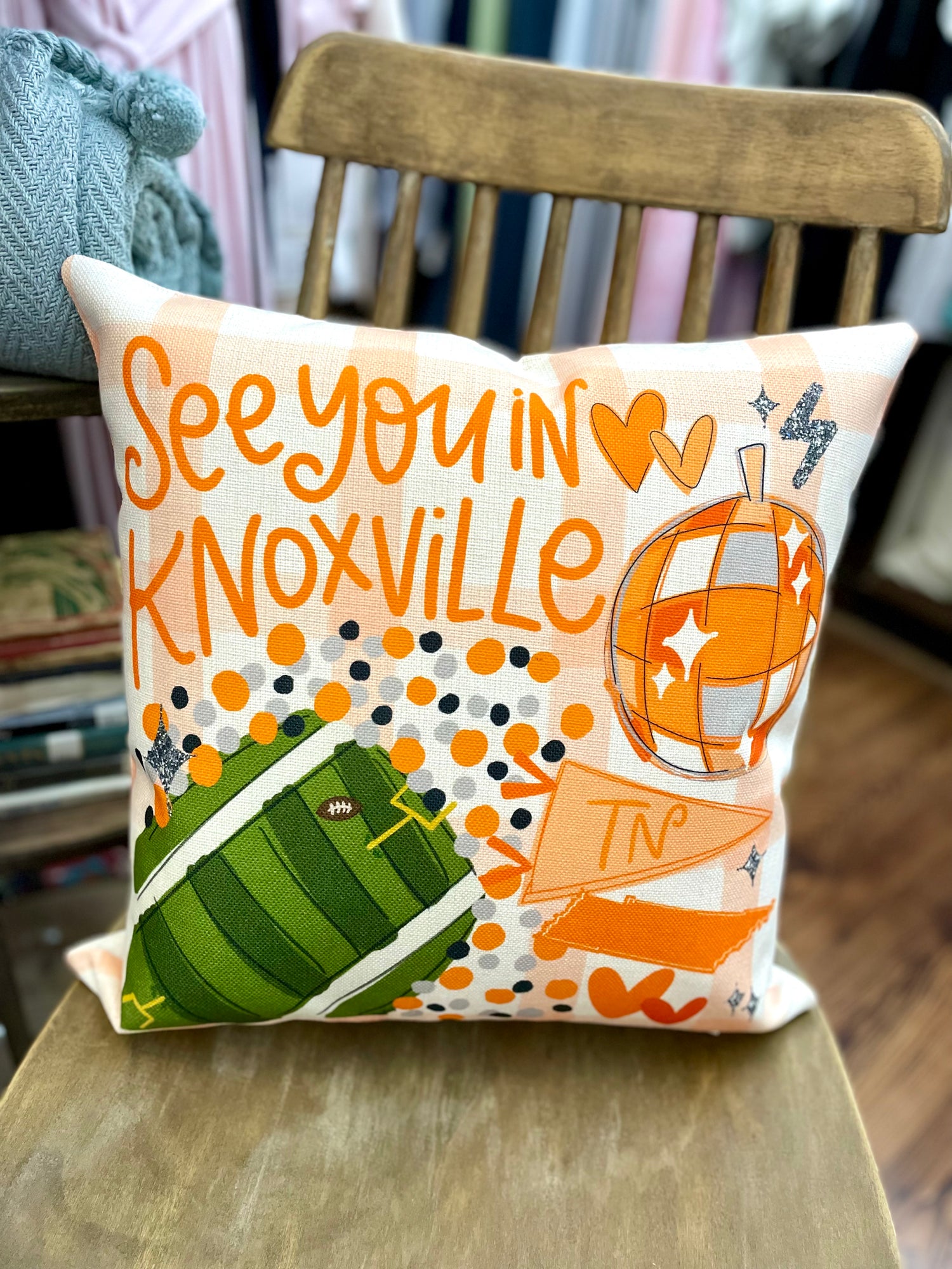 See You In Knox Pillow