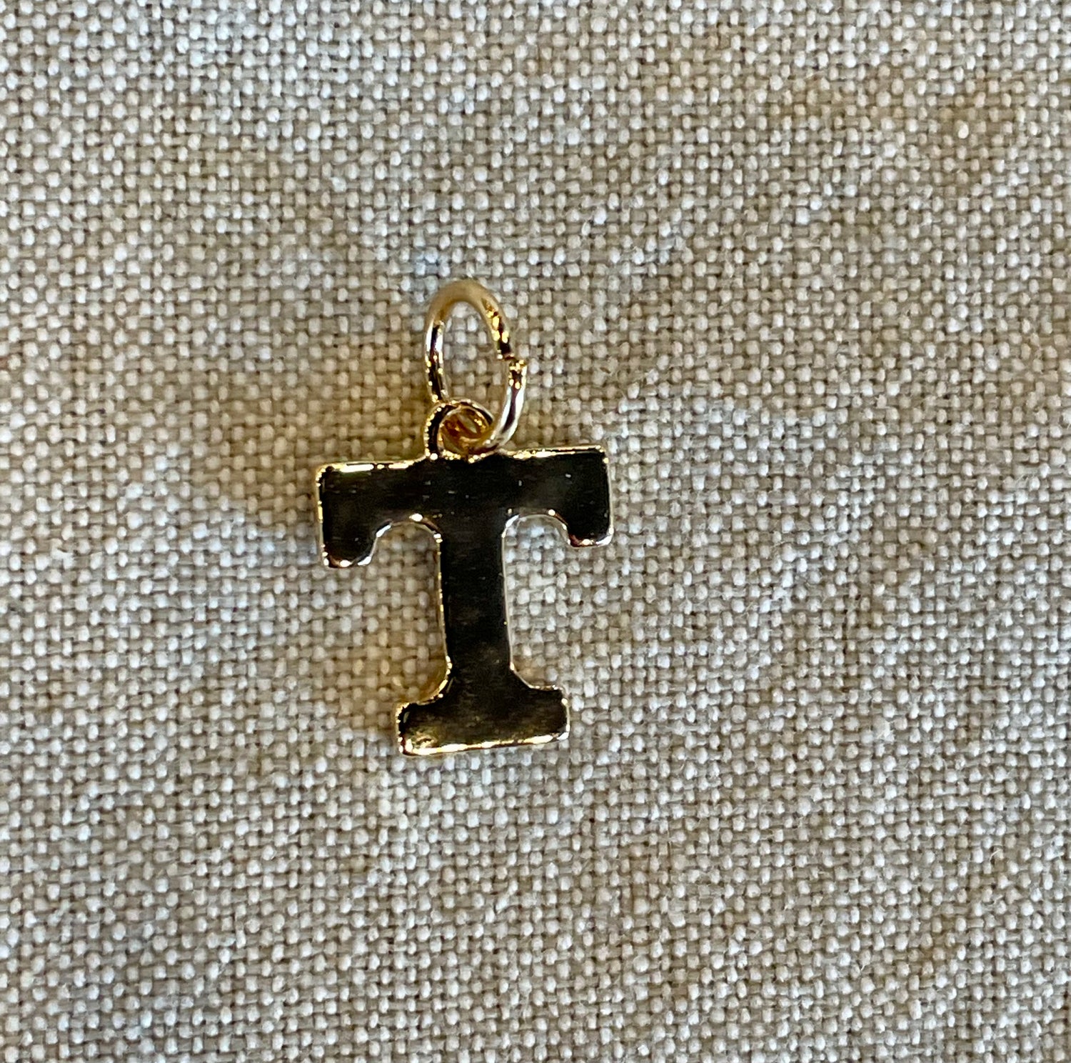 Gold Power T Charm