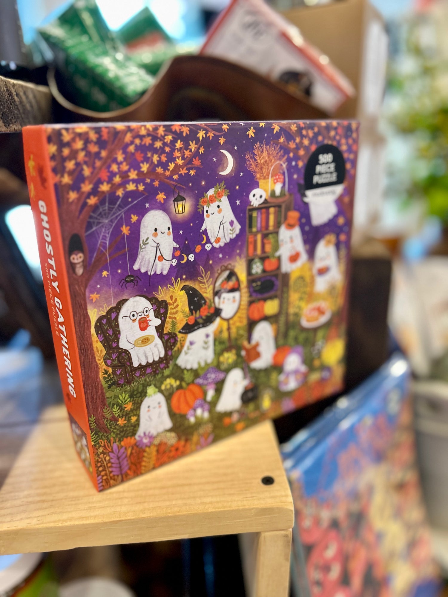 Ghostly Gathering 500 Piece Puzzle