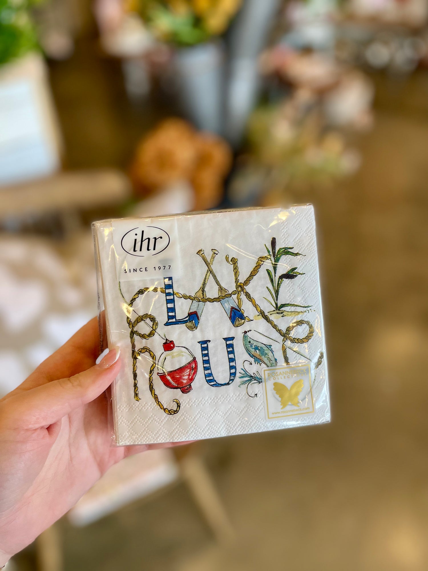 Lake House Cocktail Napkins