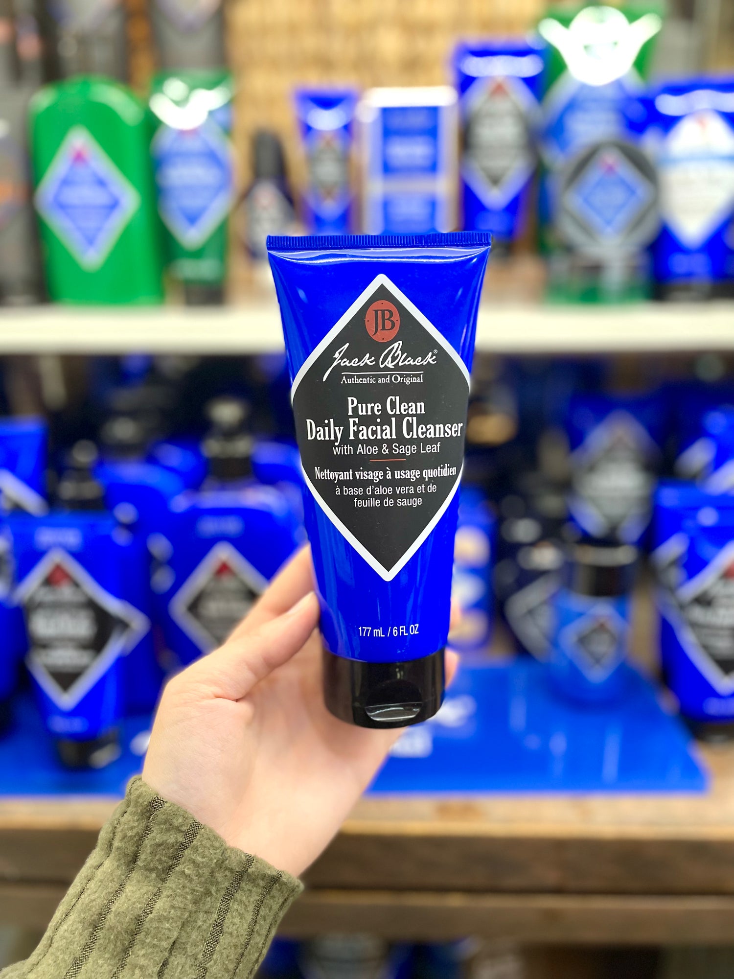 Jack Black Pure Clean Cleanser 6oz Daily Facial Cleanser