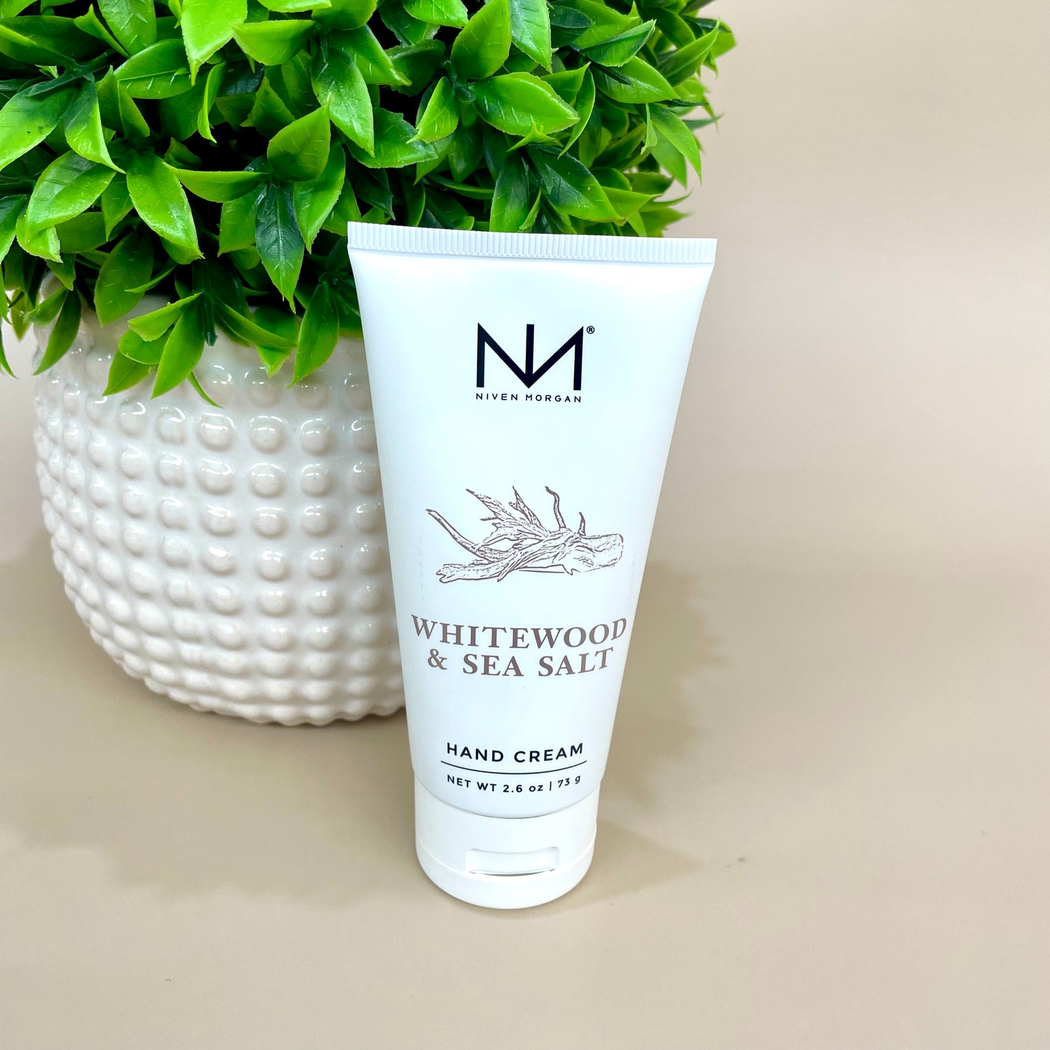 Niven Morgan Whitewood & Sea Salt Travel Hand Cream