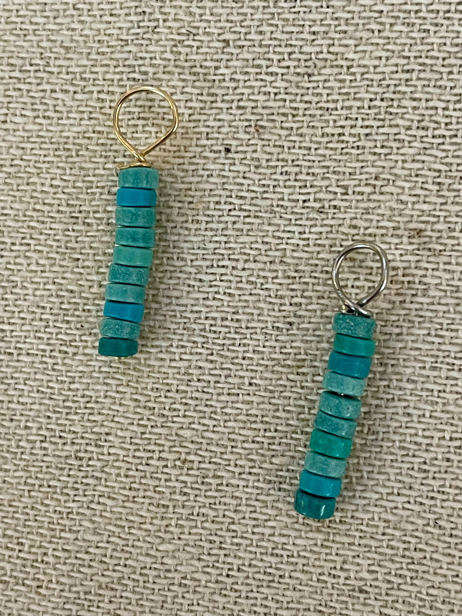 Turquoise Bead Charm