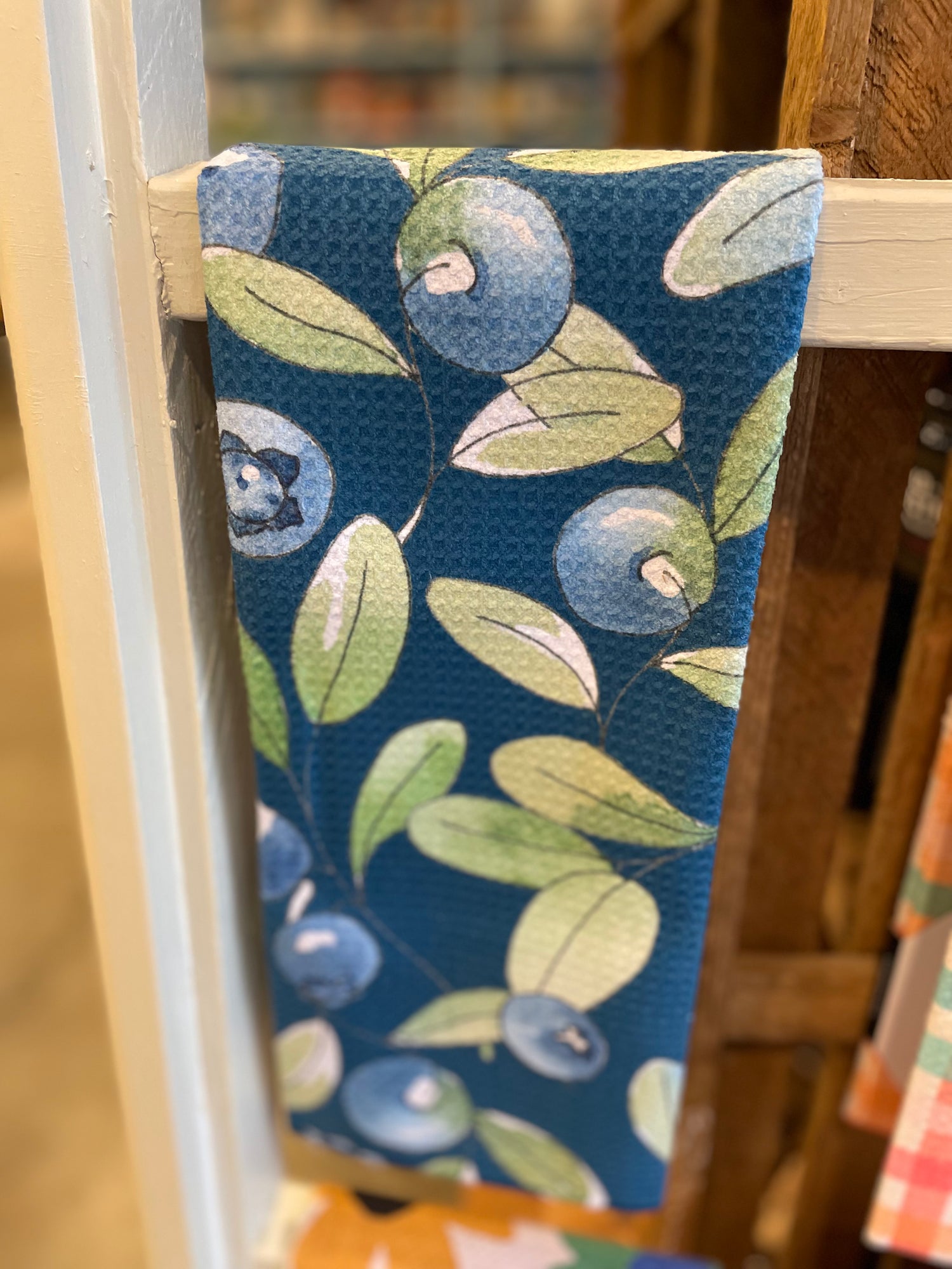 Blueberry Hill Geometry Tea Towel