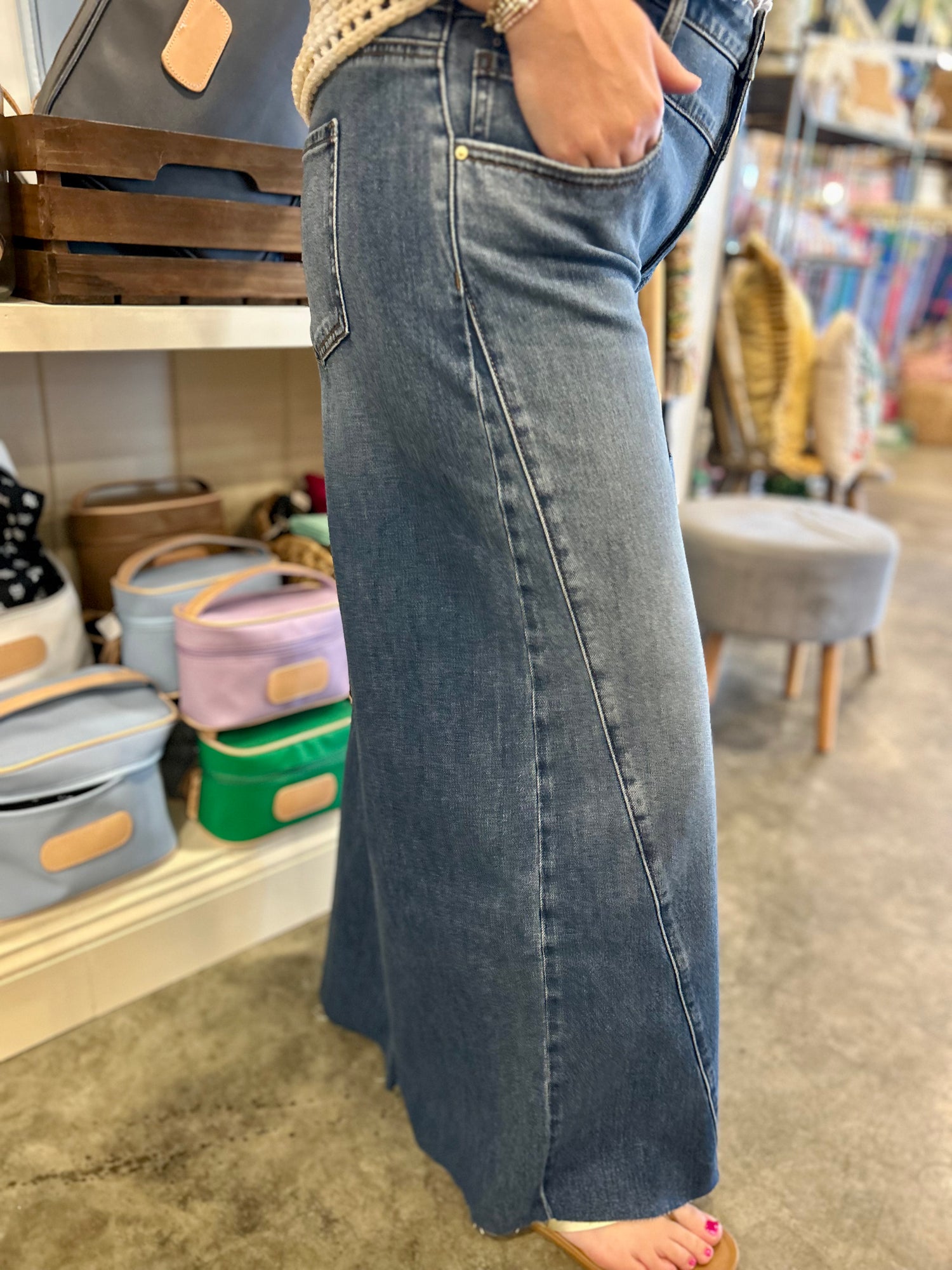 KUT Blake High Rise Super Wide Leg