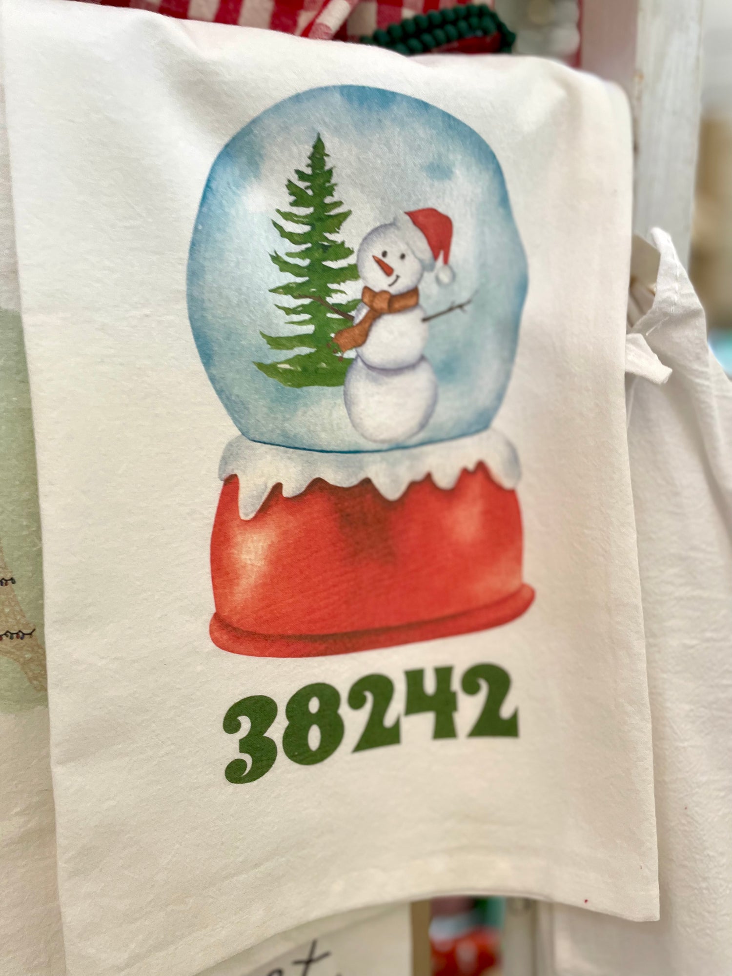 Tea Towel Snowglobe 38242 Morley