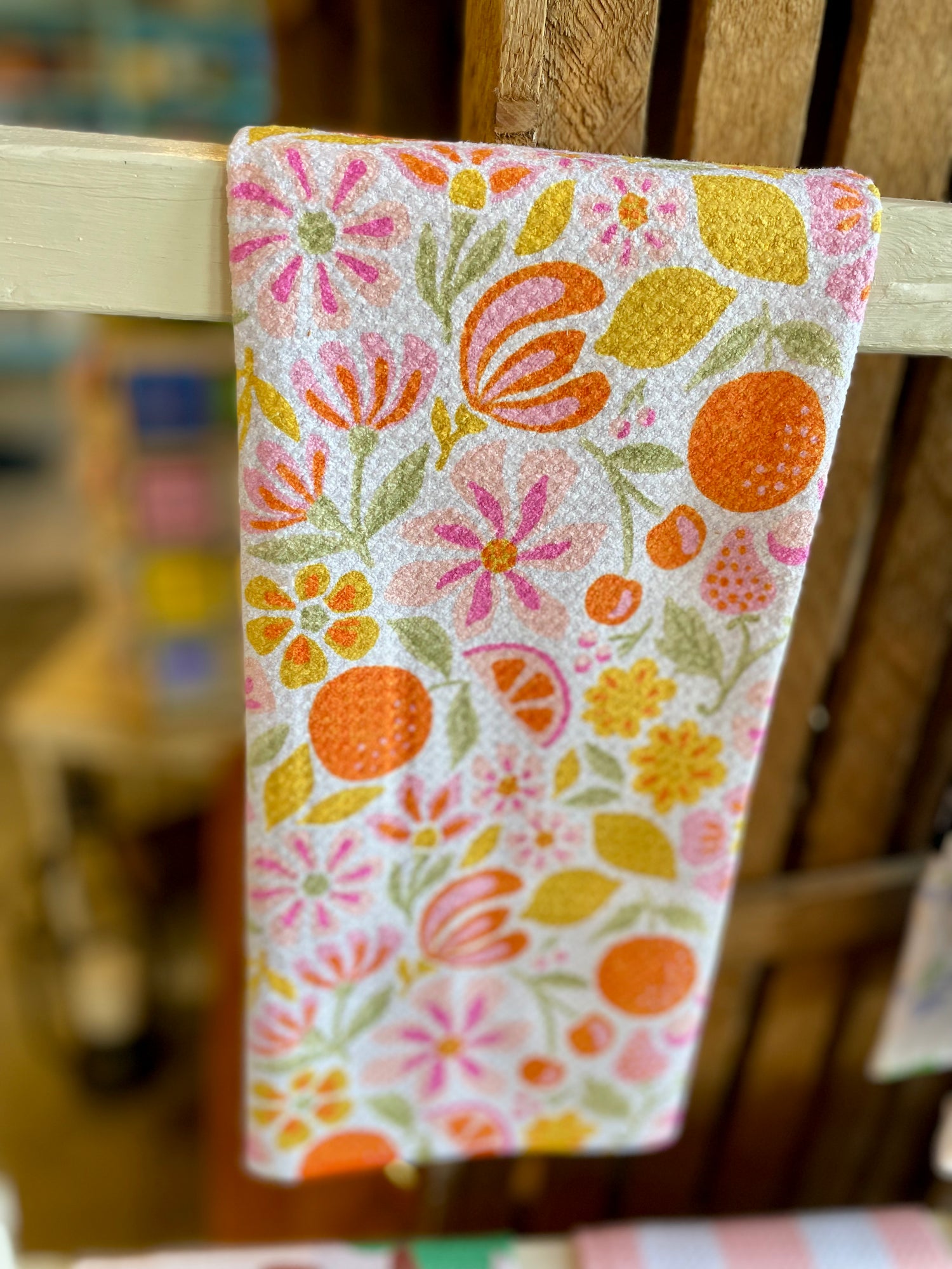 Raz Geometry Tea Towel