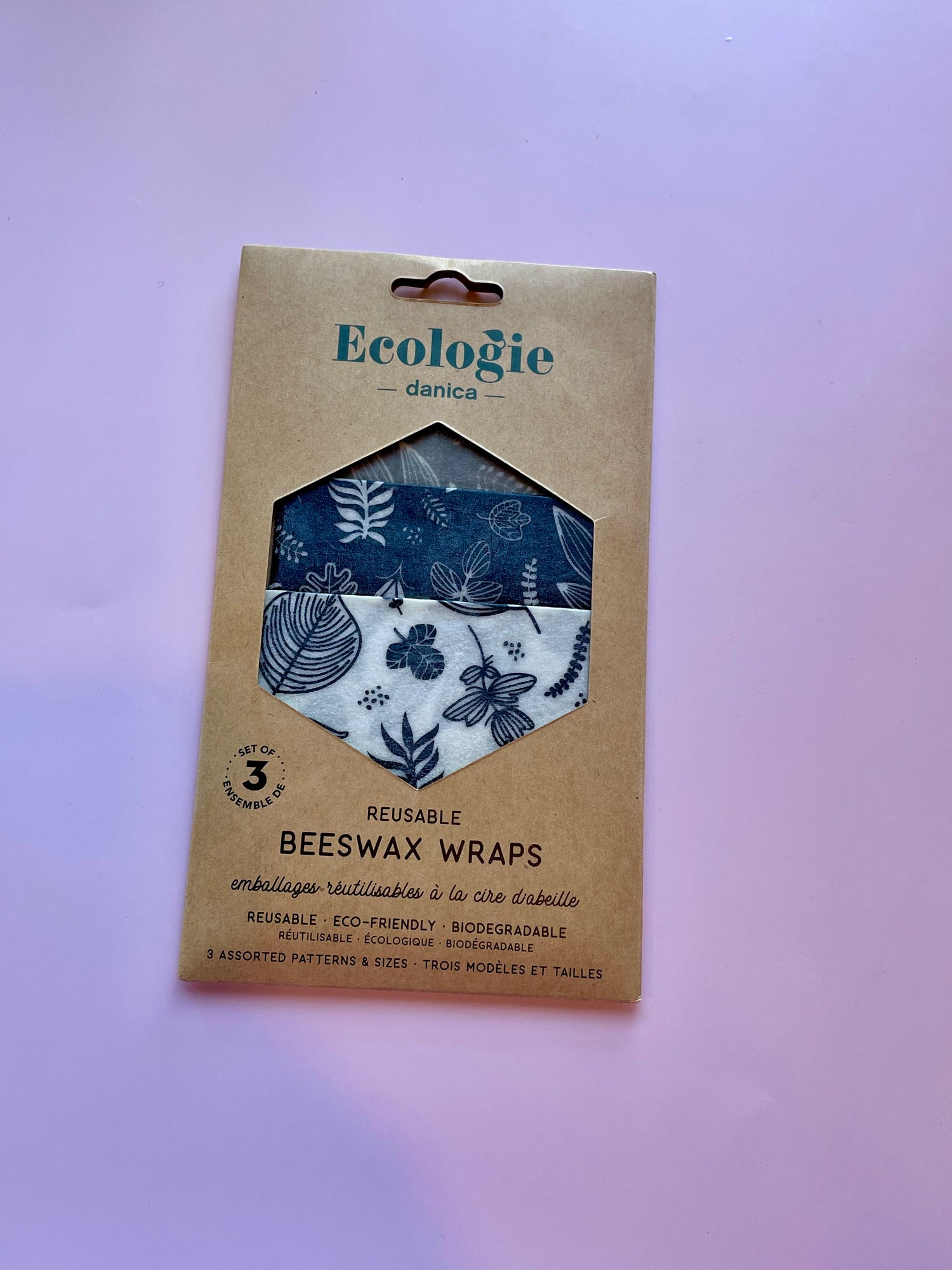 Ecologie Beeswax Food Storage Arbor Print Set of 3