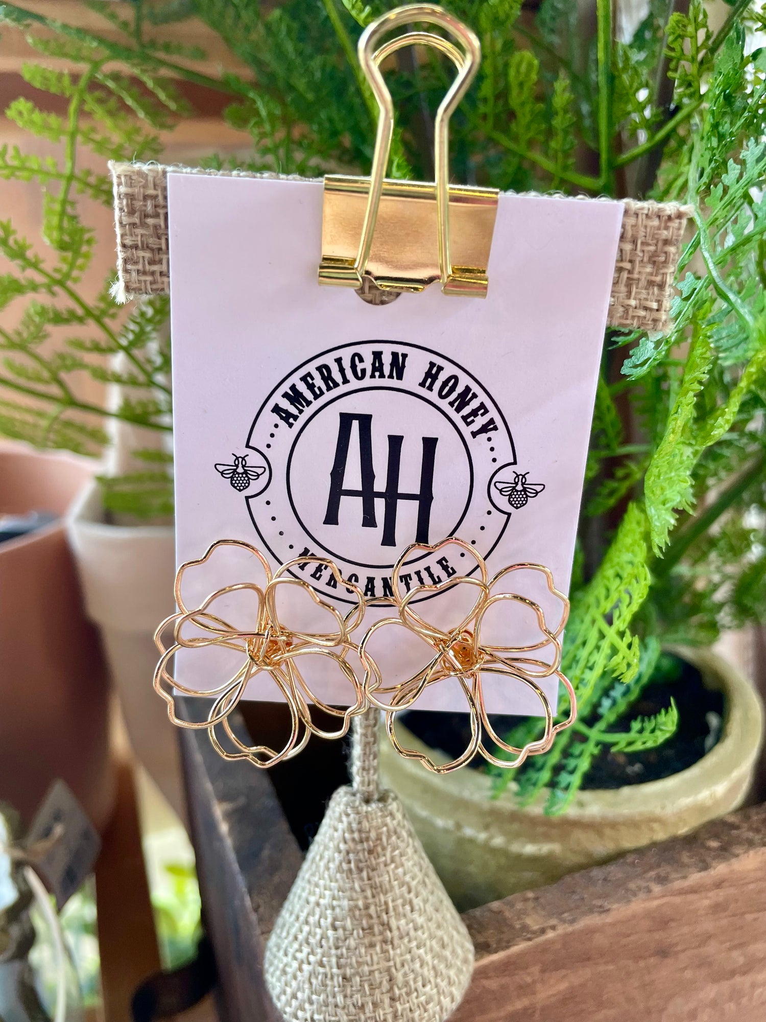 Honey Petal Earrings