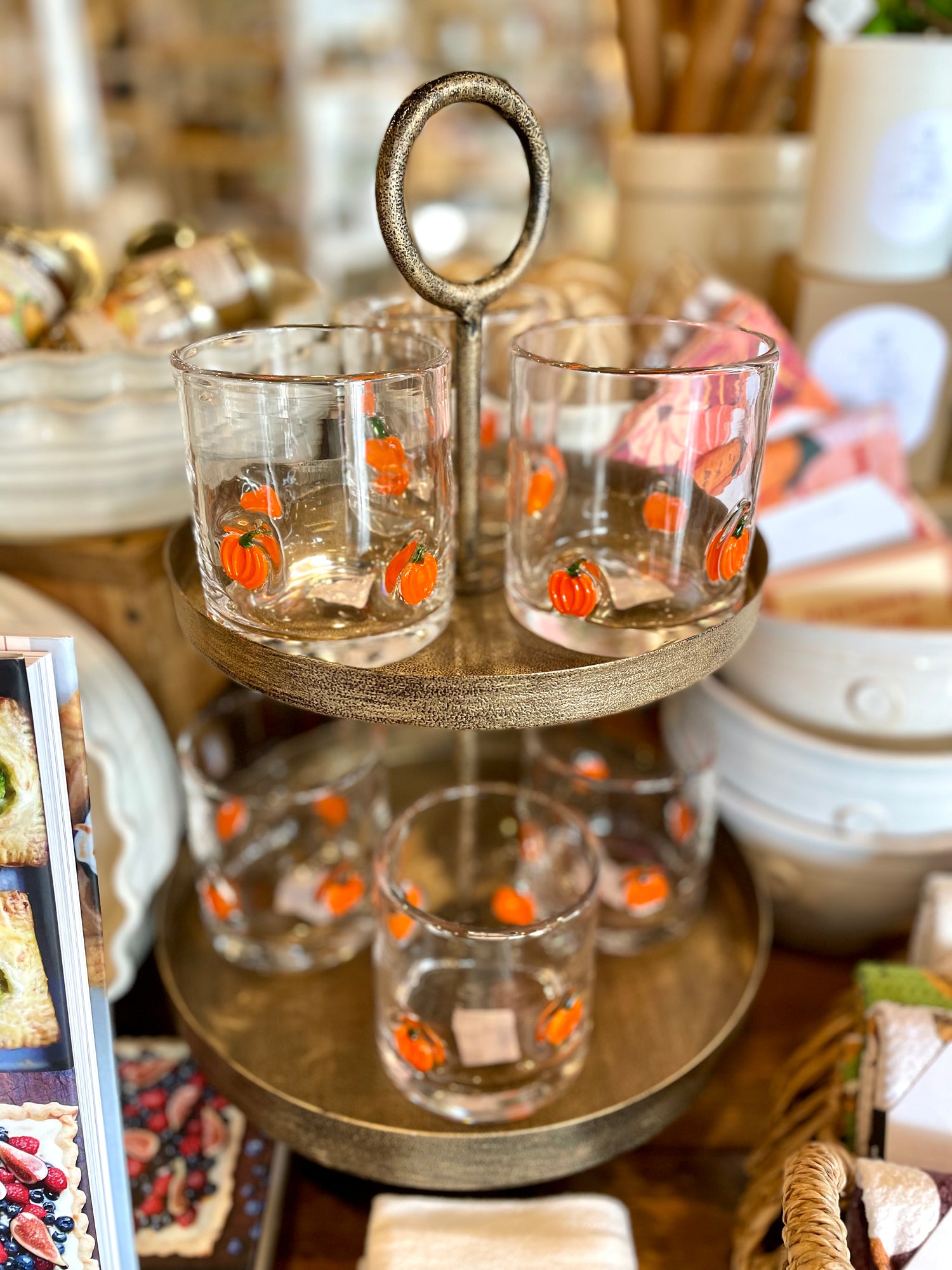 Pumpkin Patch Glass