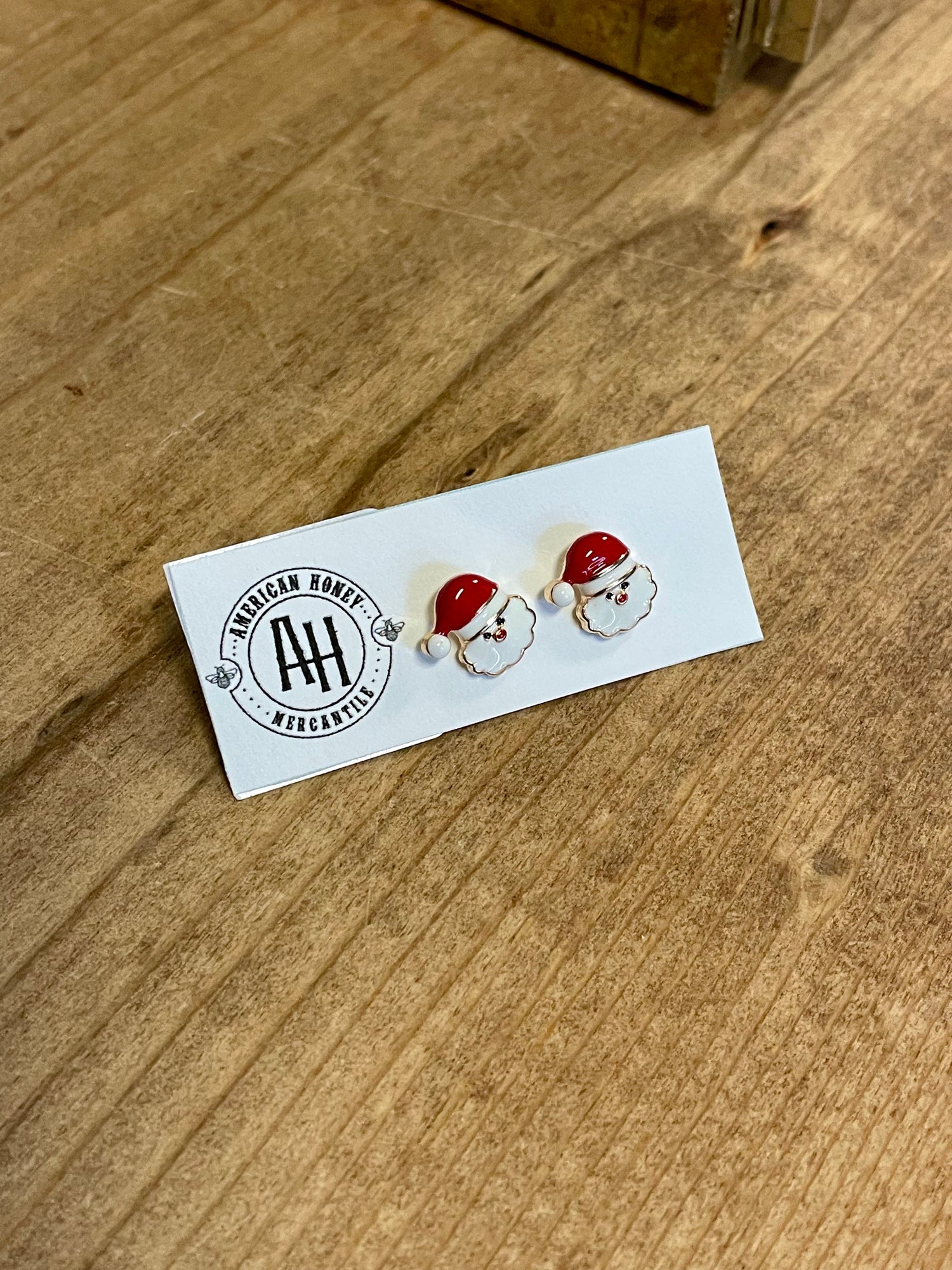 Santa Stud Earring