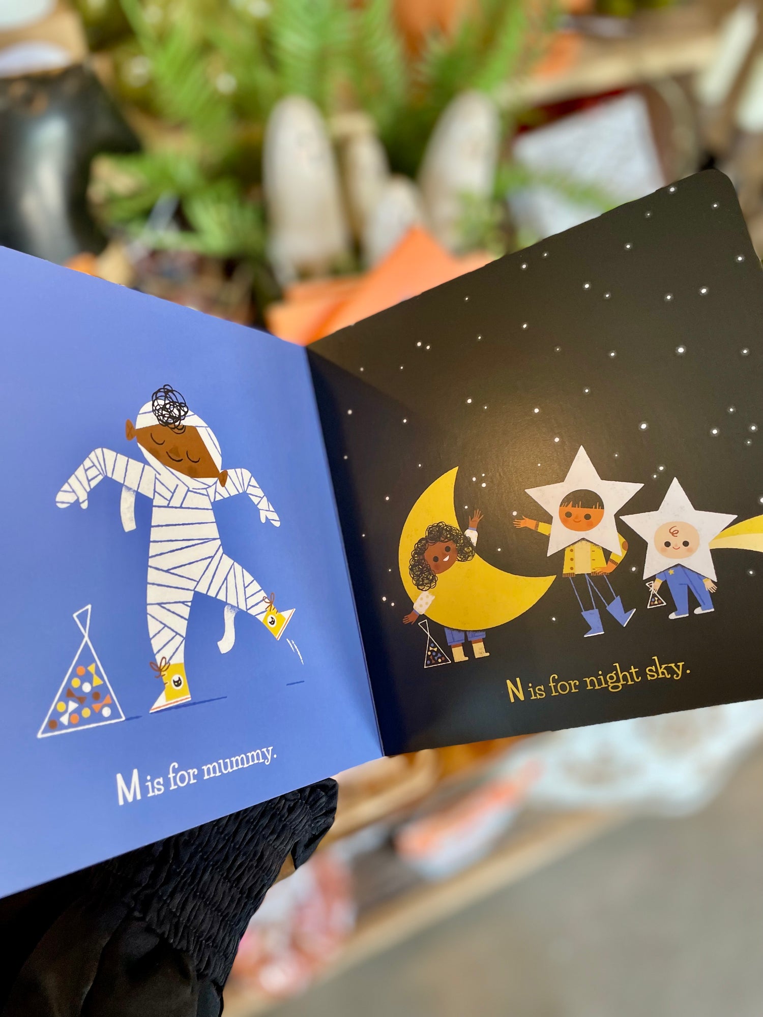 ABC's of Halloween Board Book