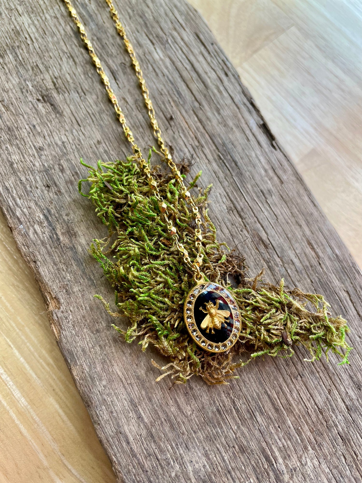 Bee Pendant Necklace