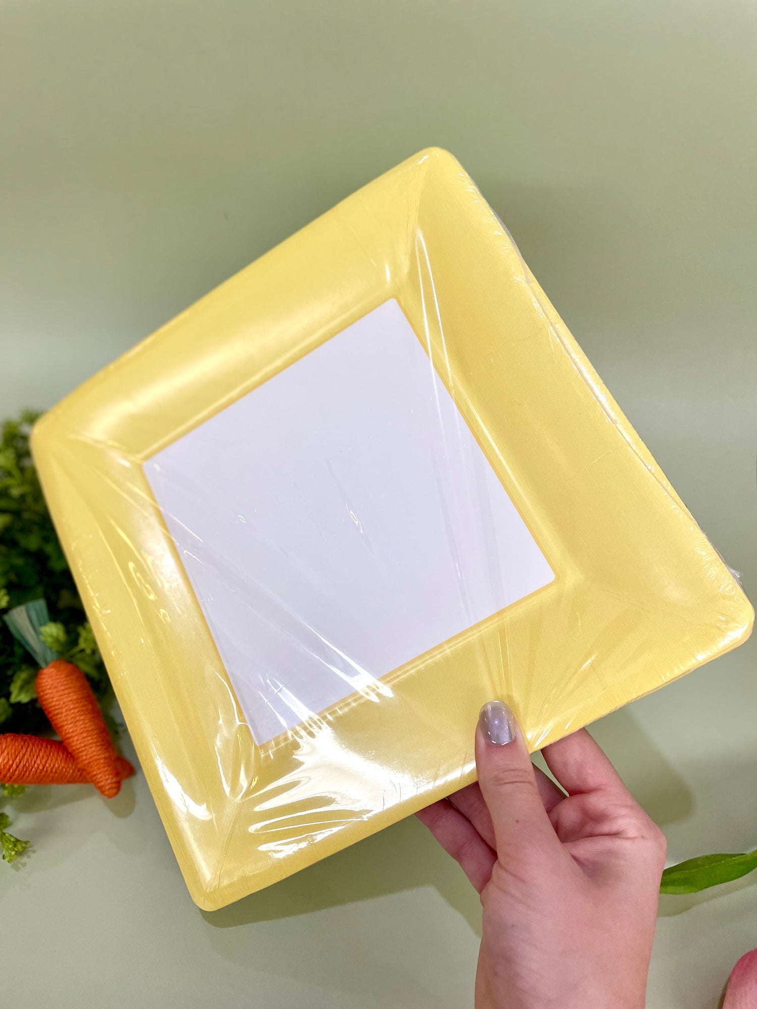 Plate 10" Linen Yellow