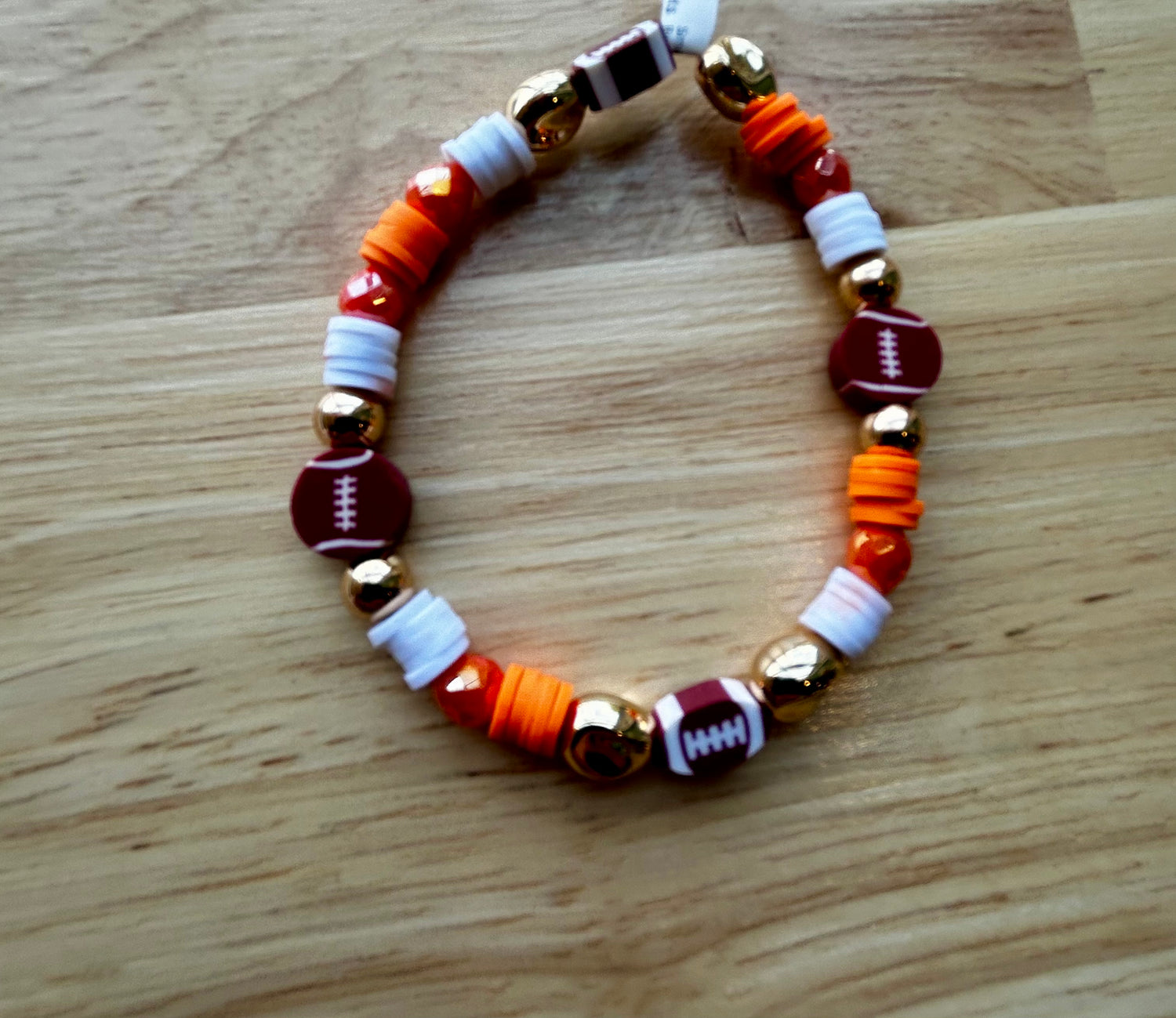 Orange Game Day Bracelets