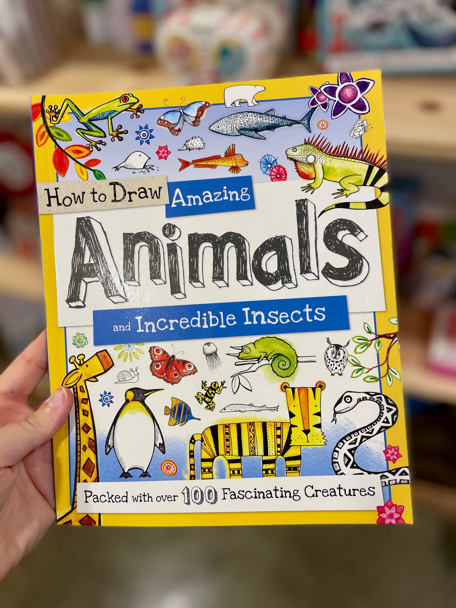 How to Draw Amazing Animals and Incredible Insects