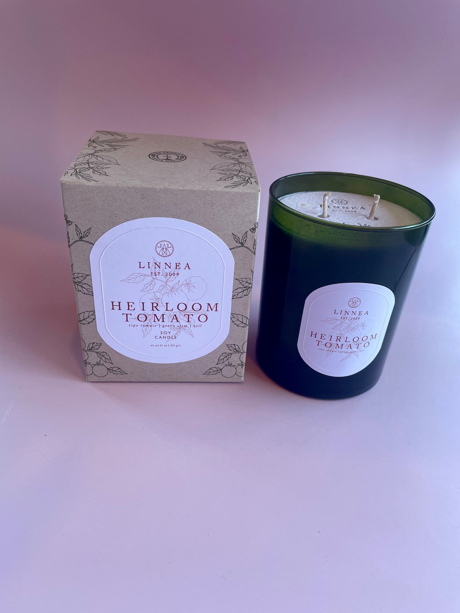 Heirloom Tomato Two Wick Garden Candle
