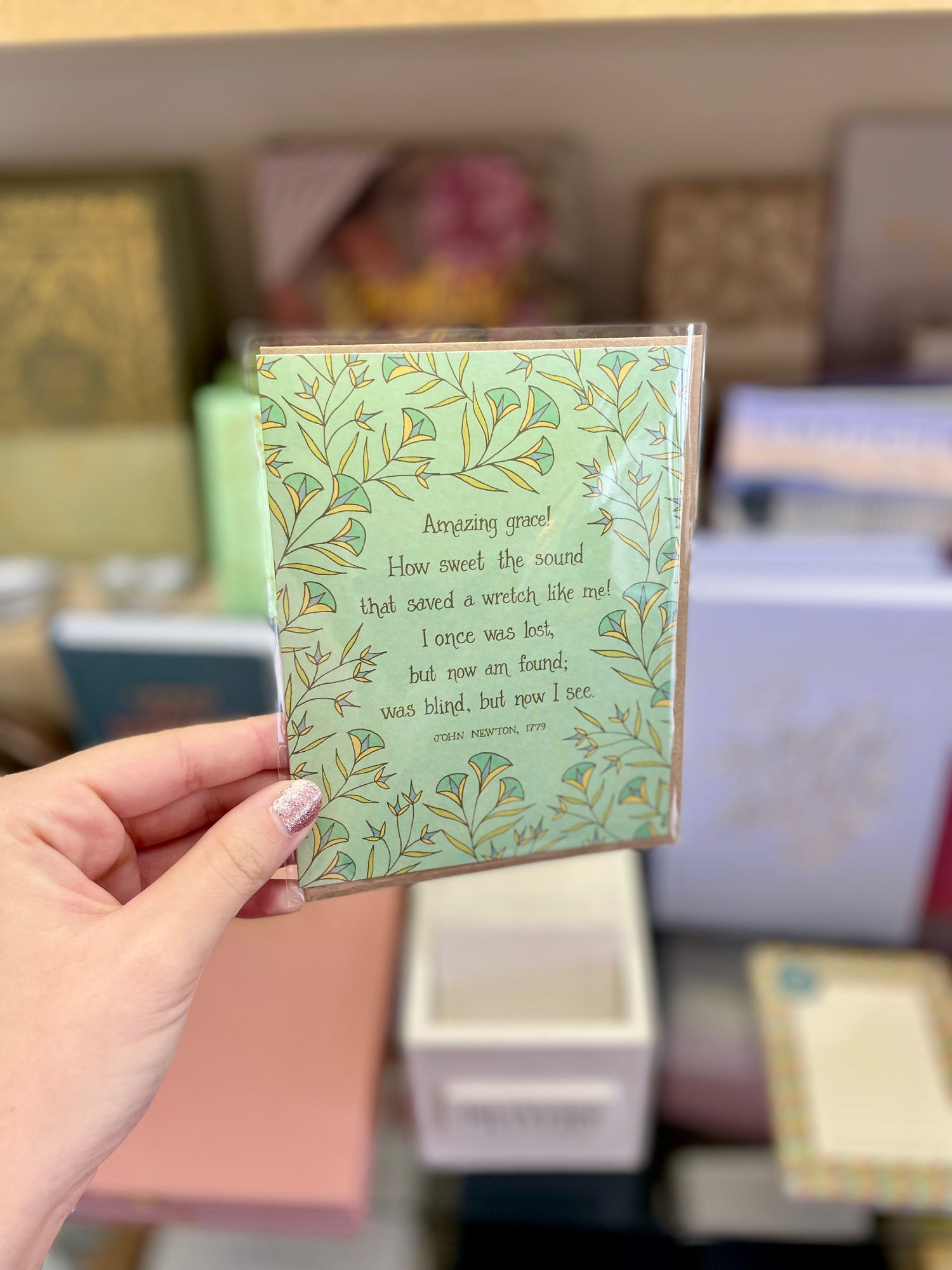 Little Things Amazing Grace Greeting Card