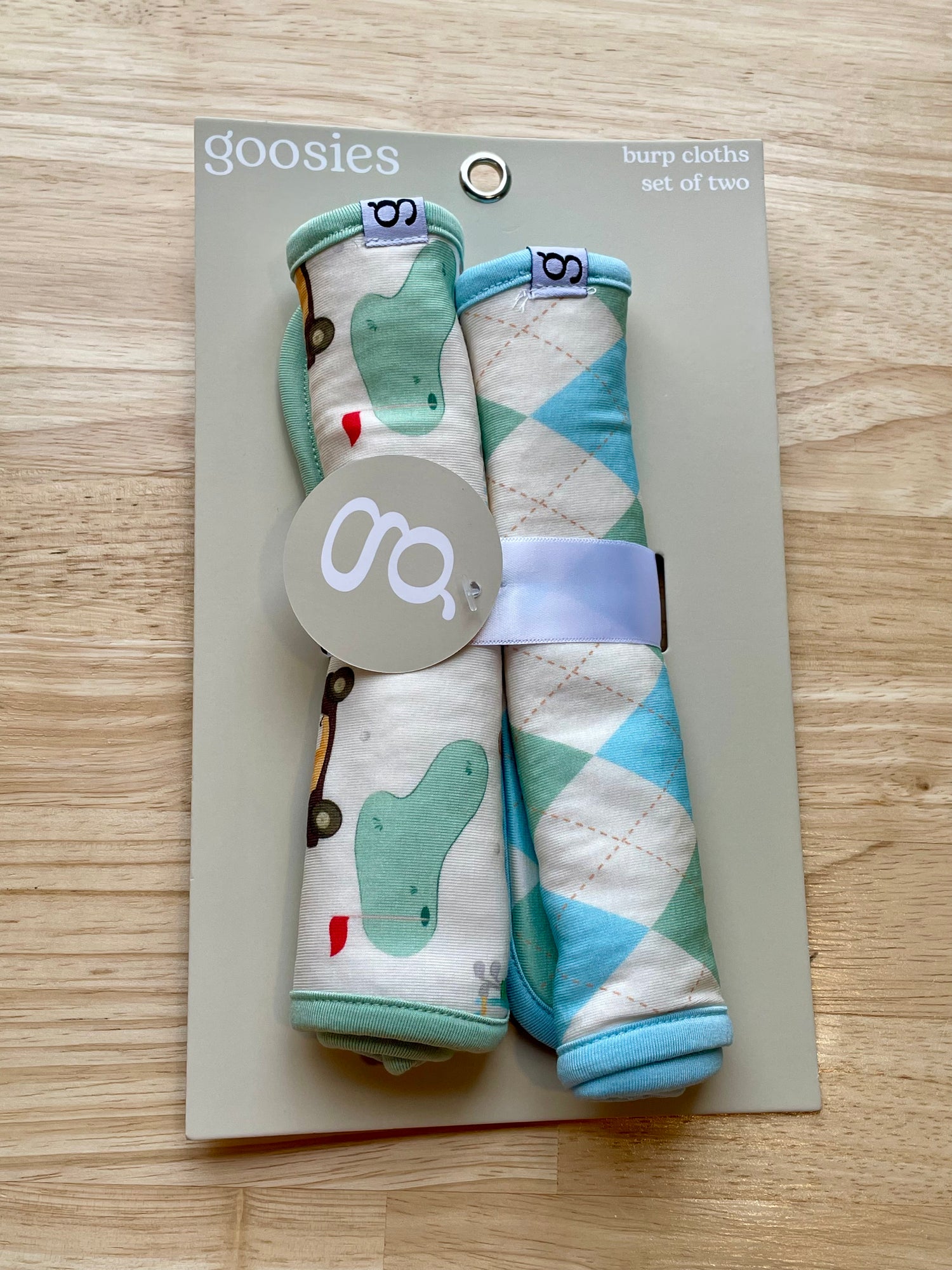 Barks + Birdies Burp Cloth Set