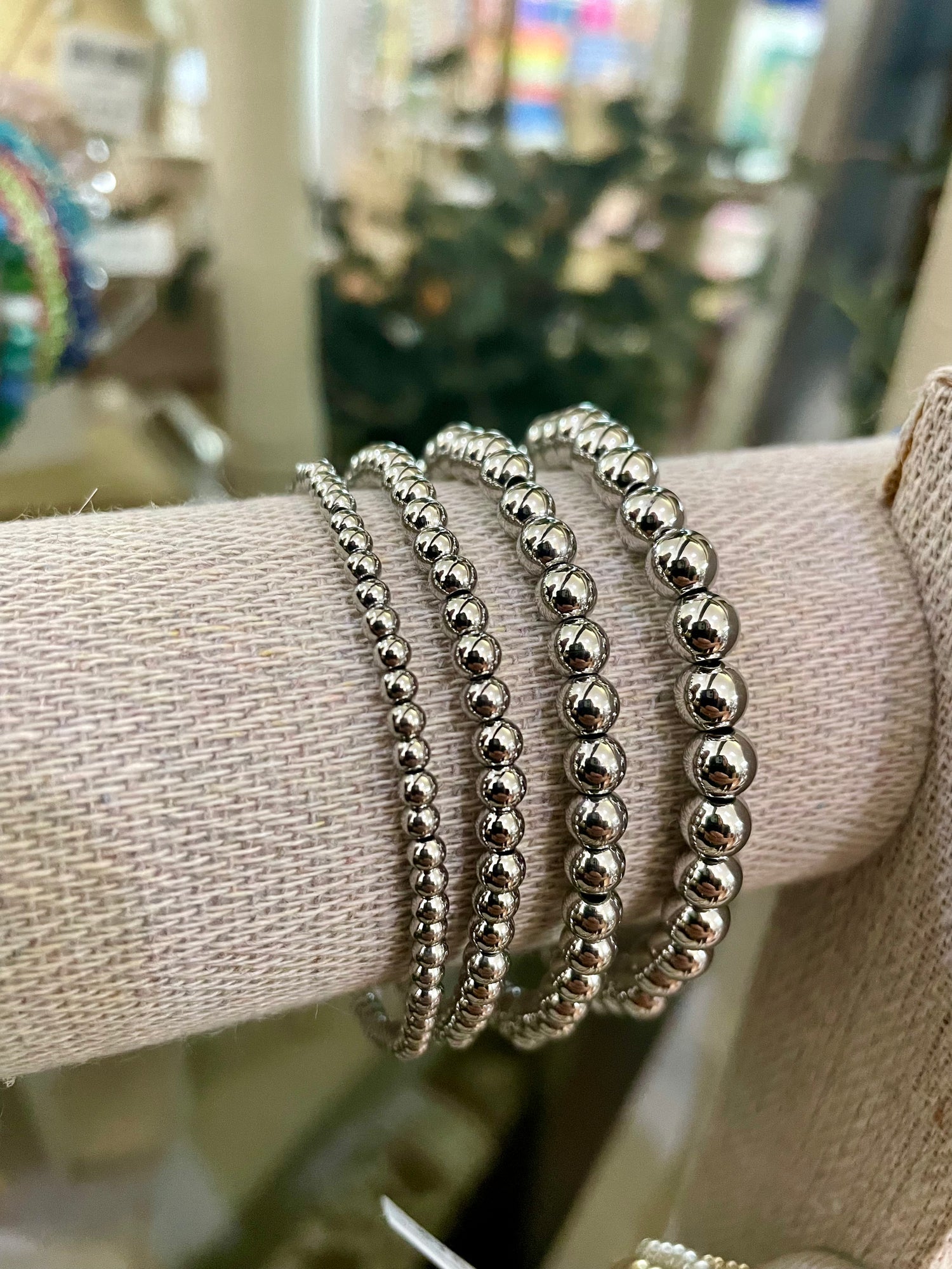 Disco Beaded Bracelets