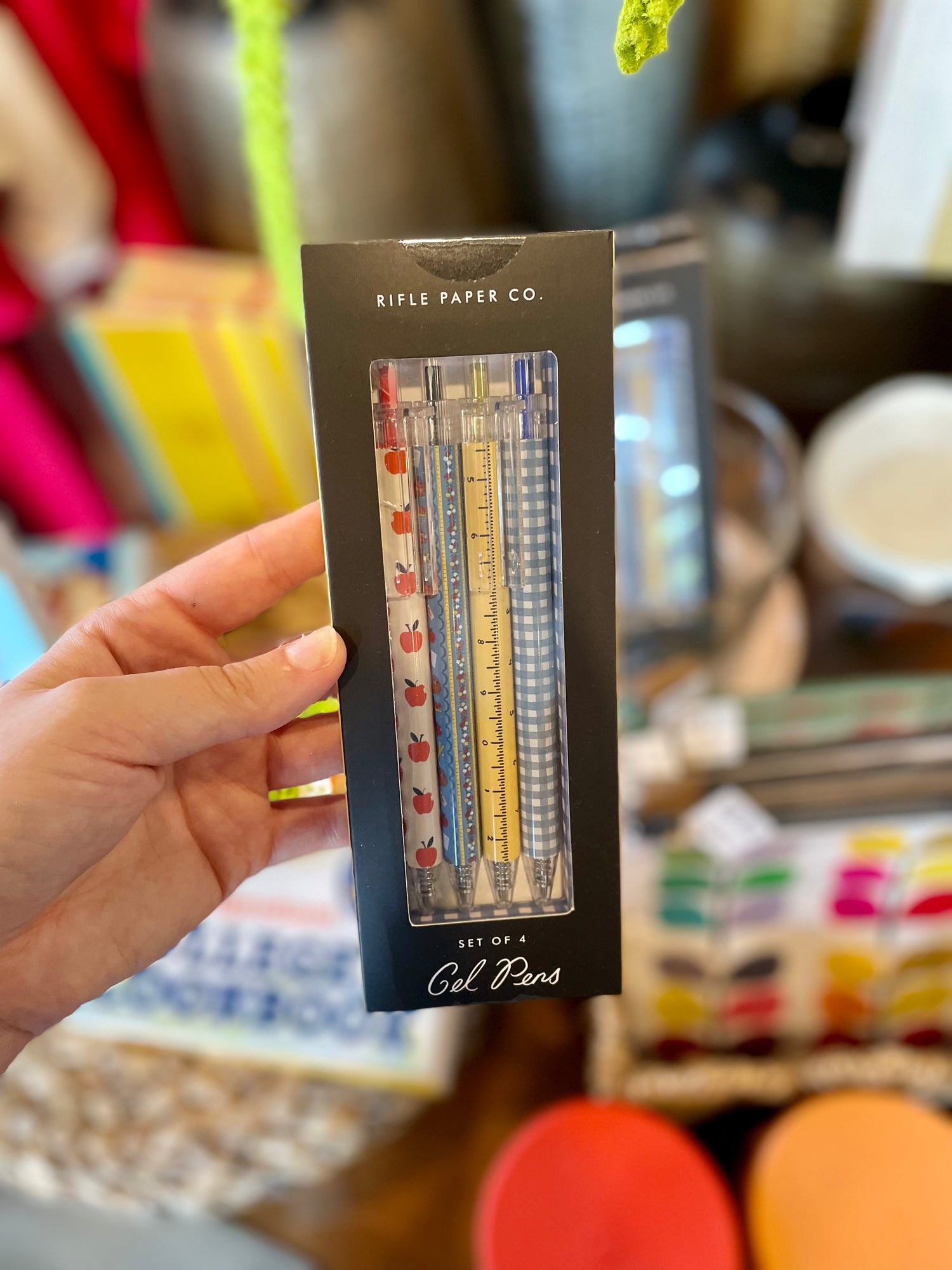 Rifle Paper Co: Set of 4 Gel Pens