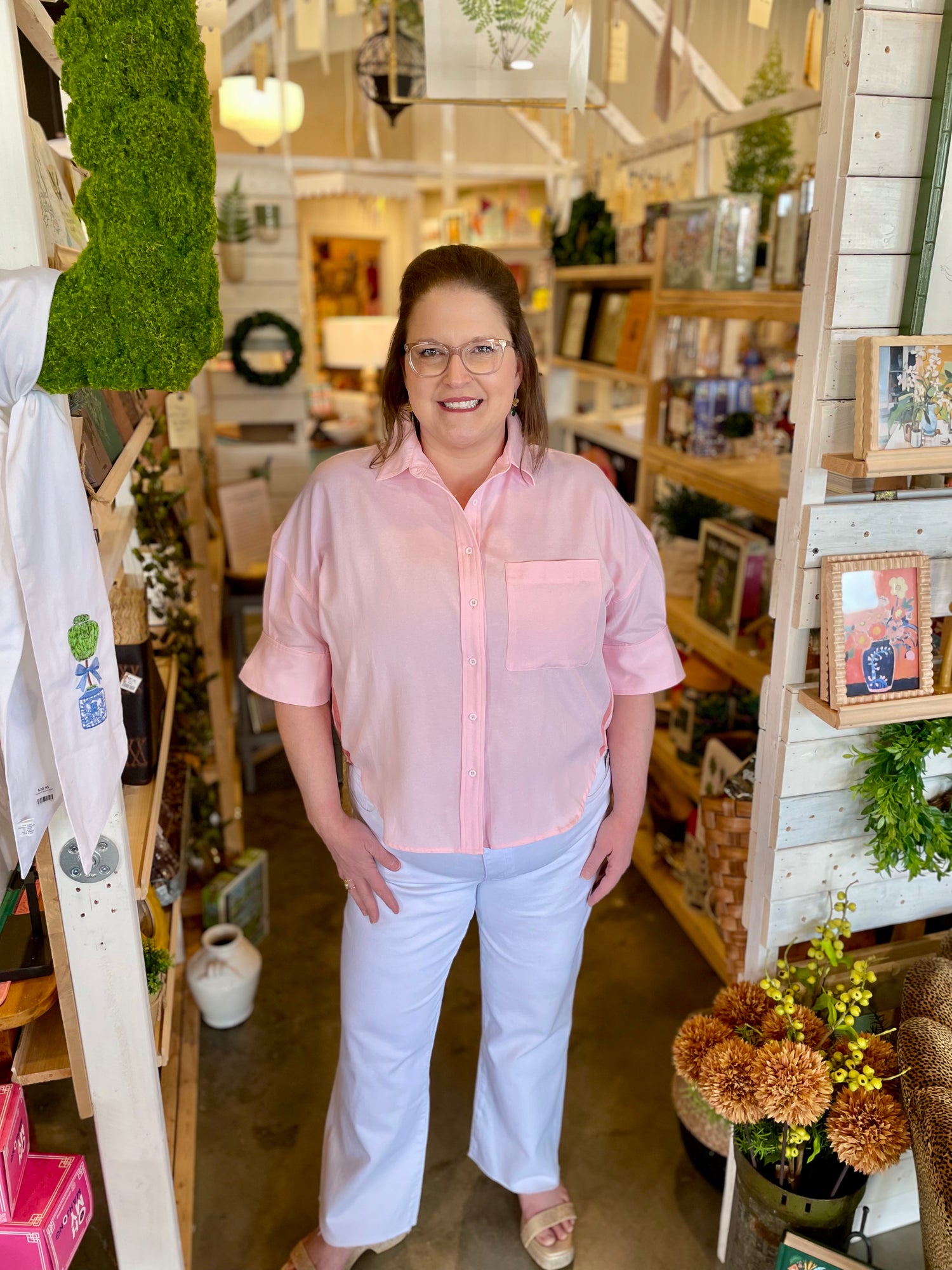 KUT Kelsey Optic White High Rise Ankle Flare