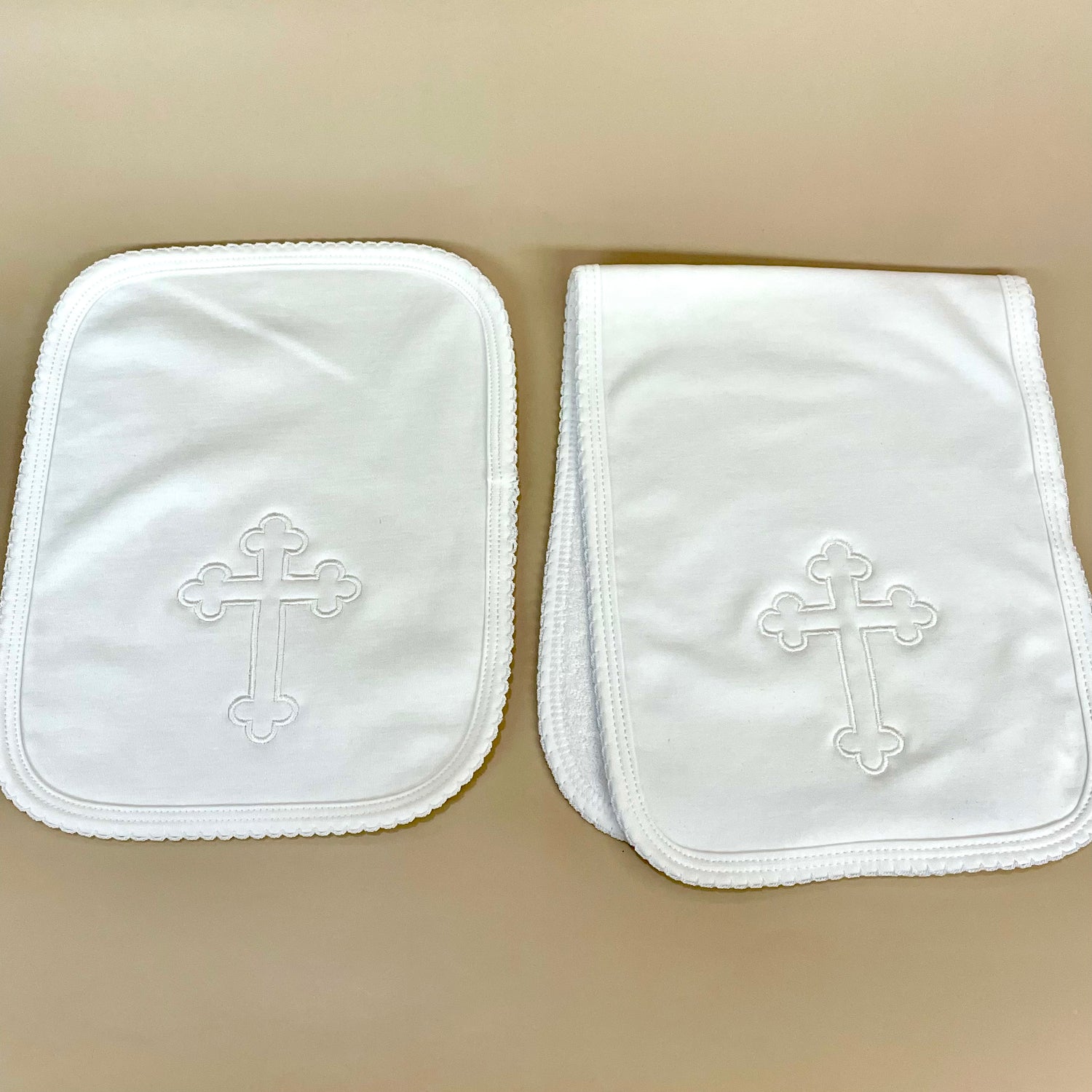 Christening Burp Cloth