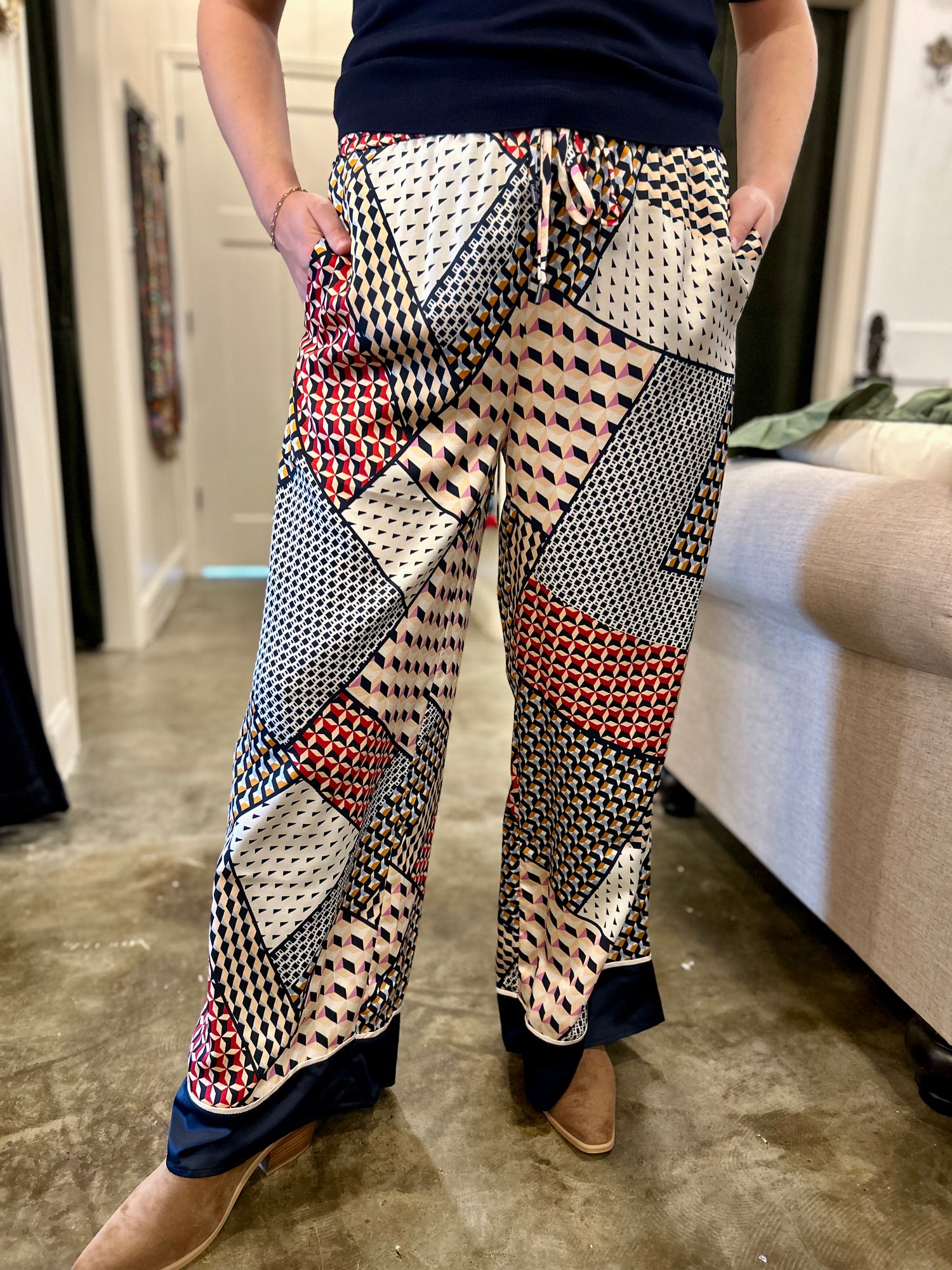 Patchwork Pants