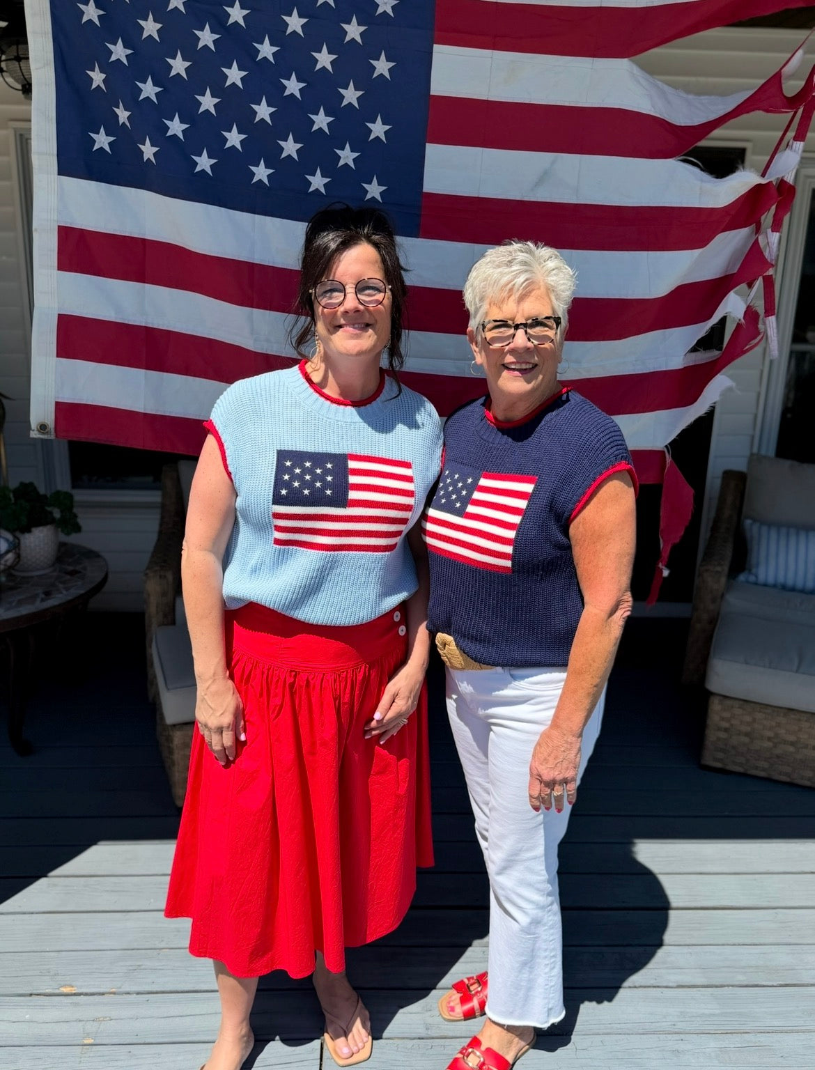 Home of the Brave Sweater Top