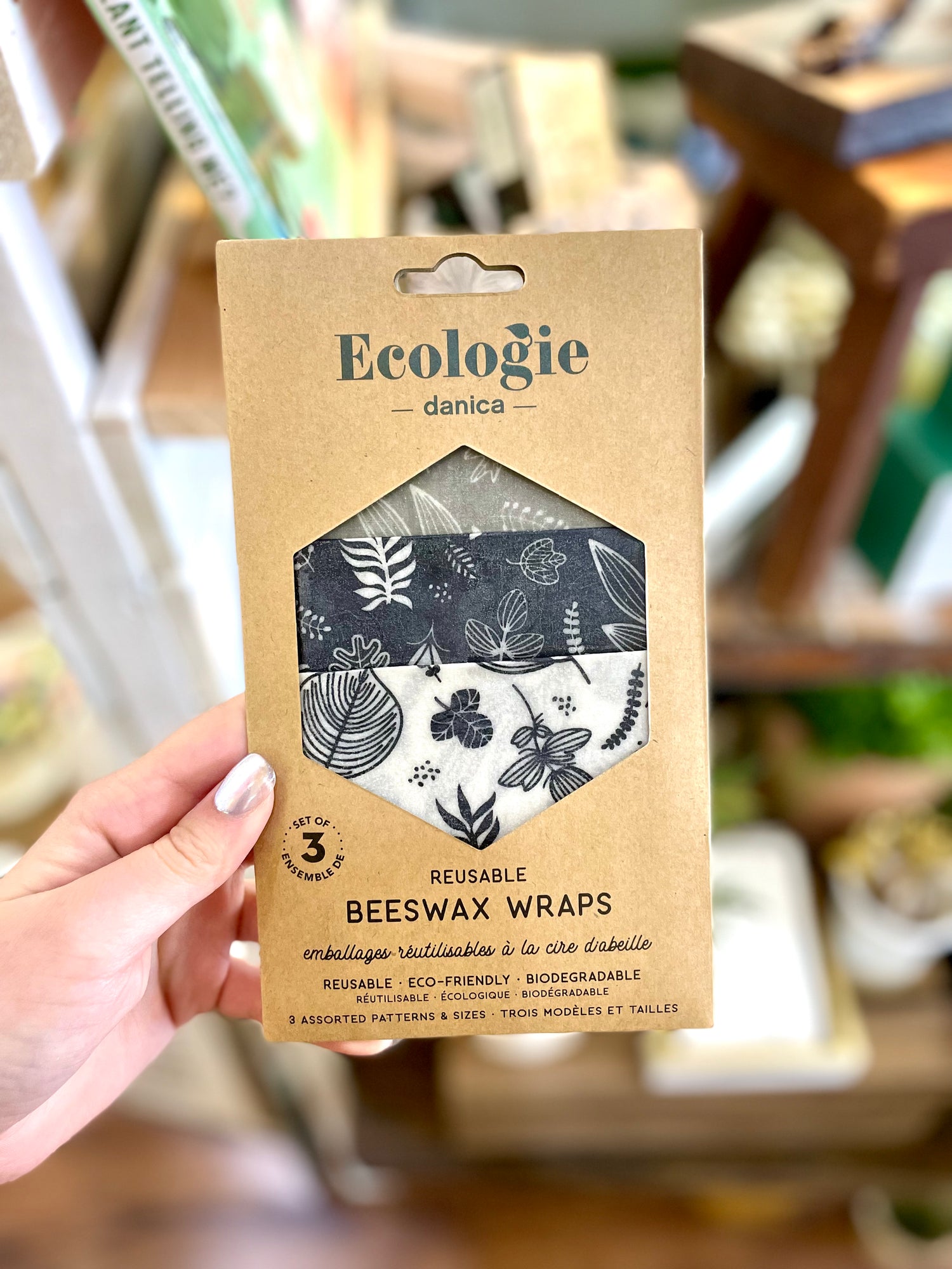 Ecologie Beeswax Food Storage Arbor Print Set of 3