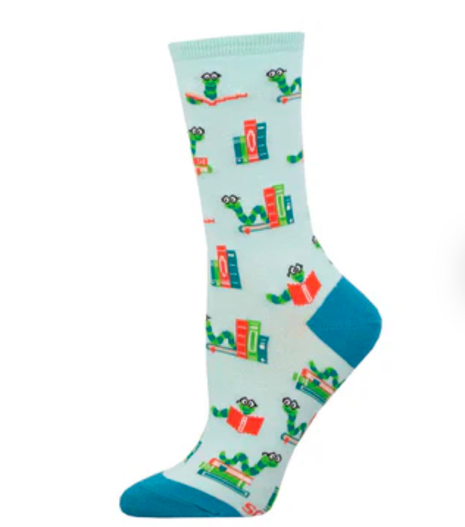 Sock Smith Bookworm Blue