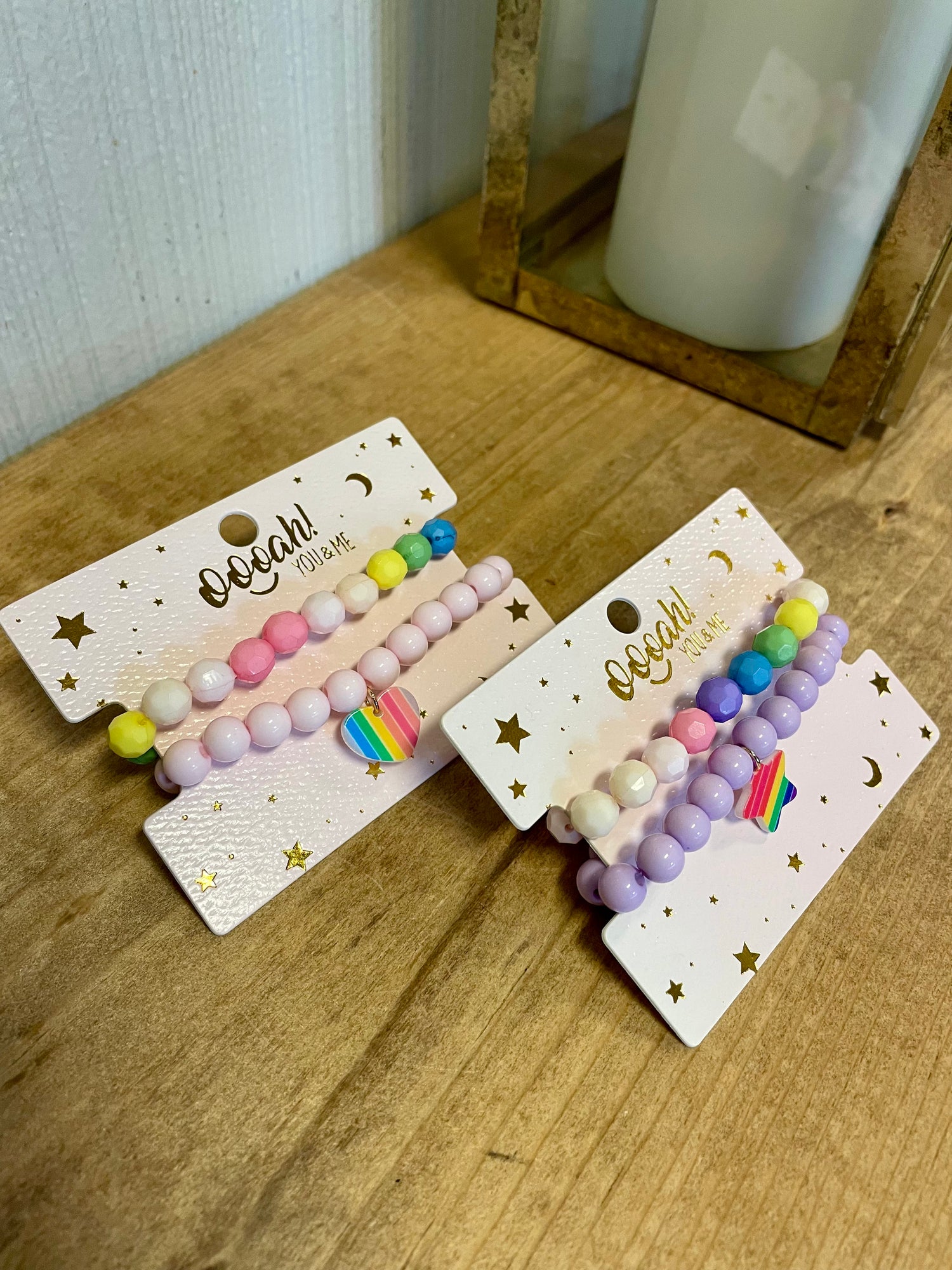Rainbow Pendant Kids Bracelet