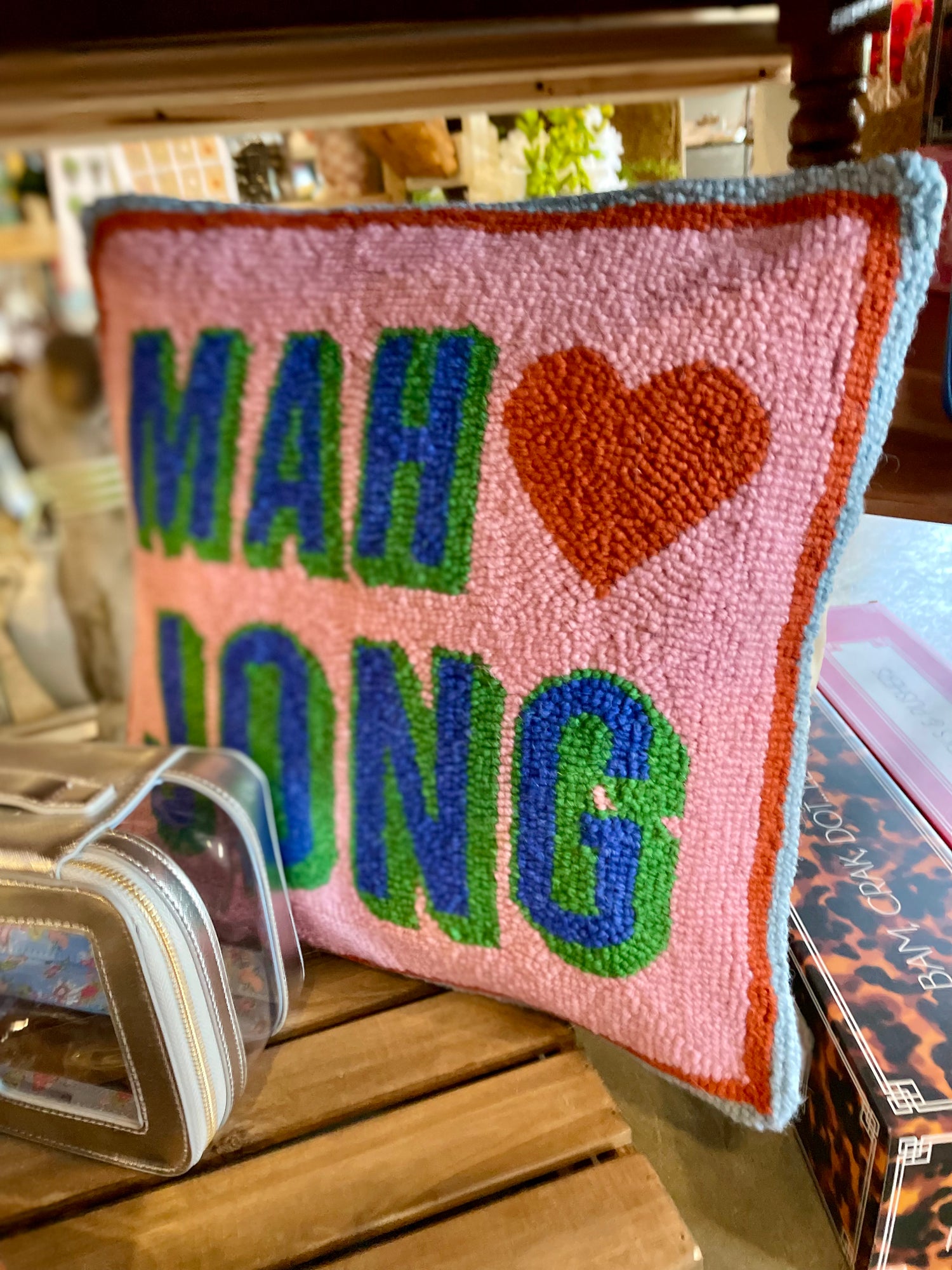 Mahjong Hook Pillow