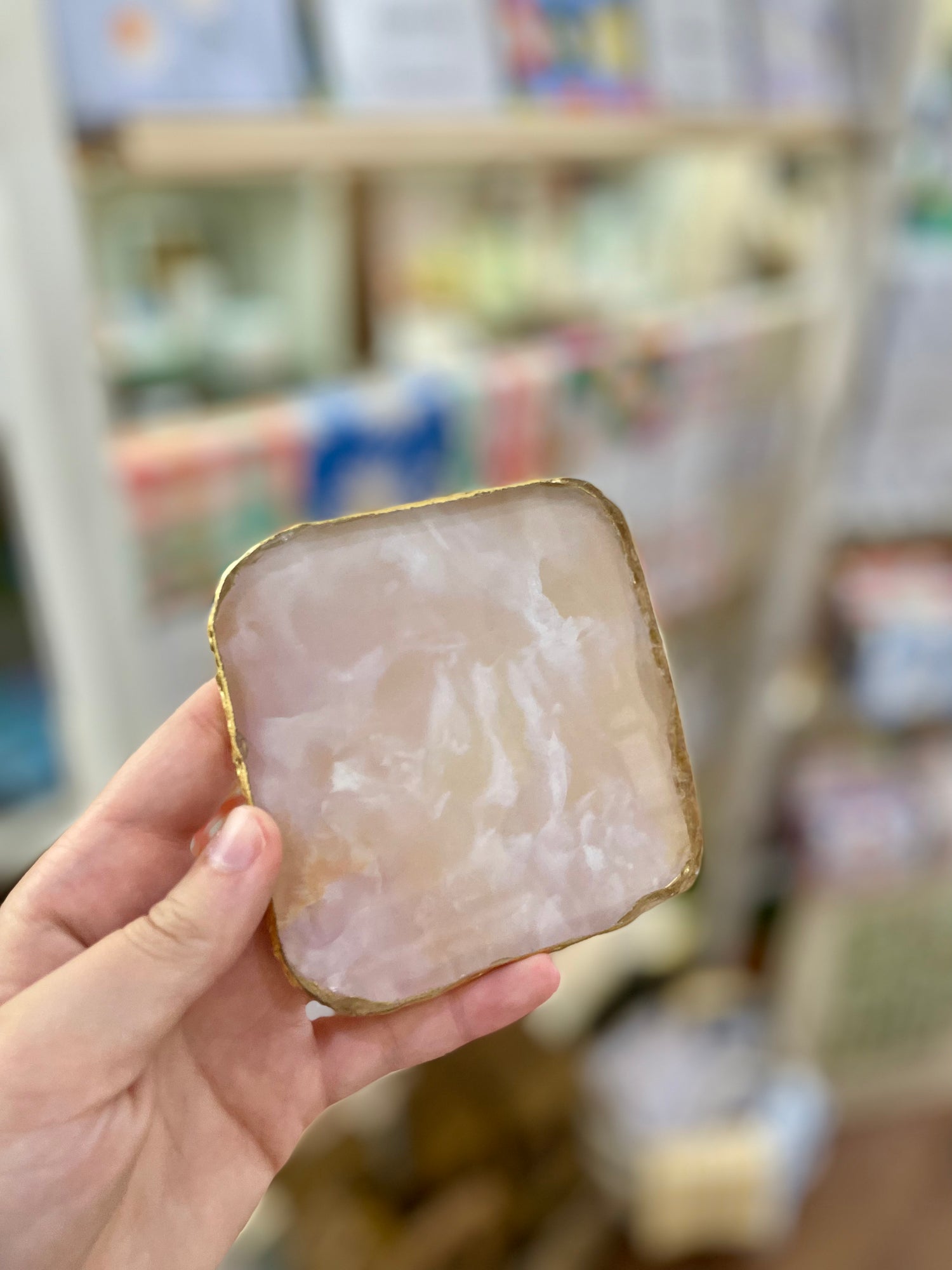 Marble Coaster Yellow
