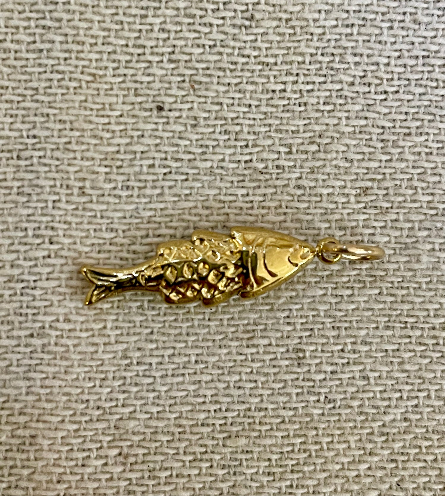 Gold Fish Charm