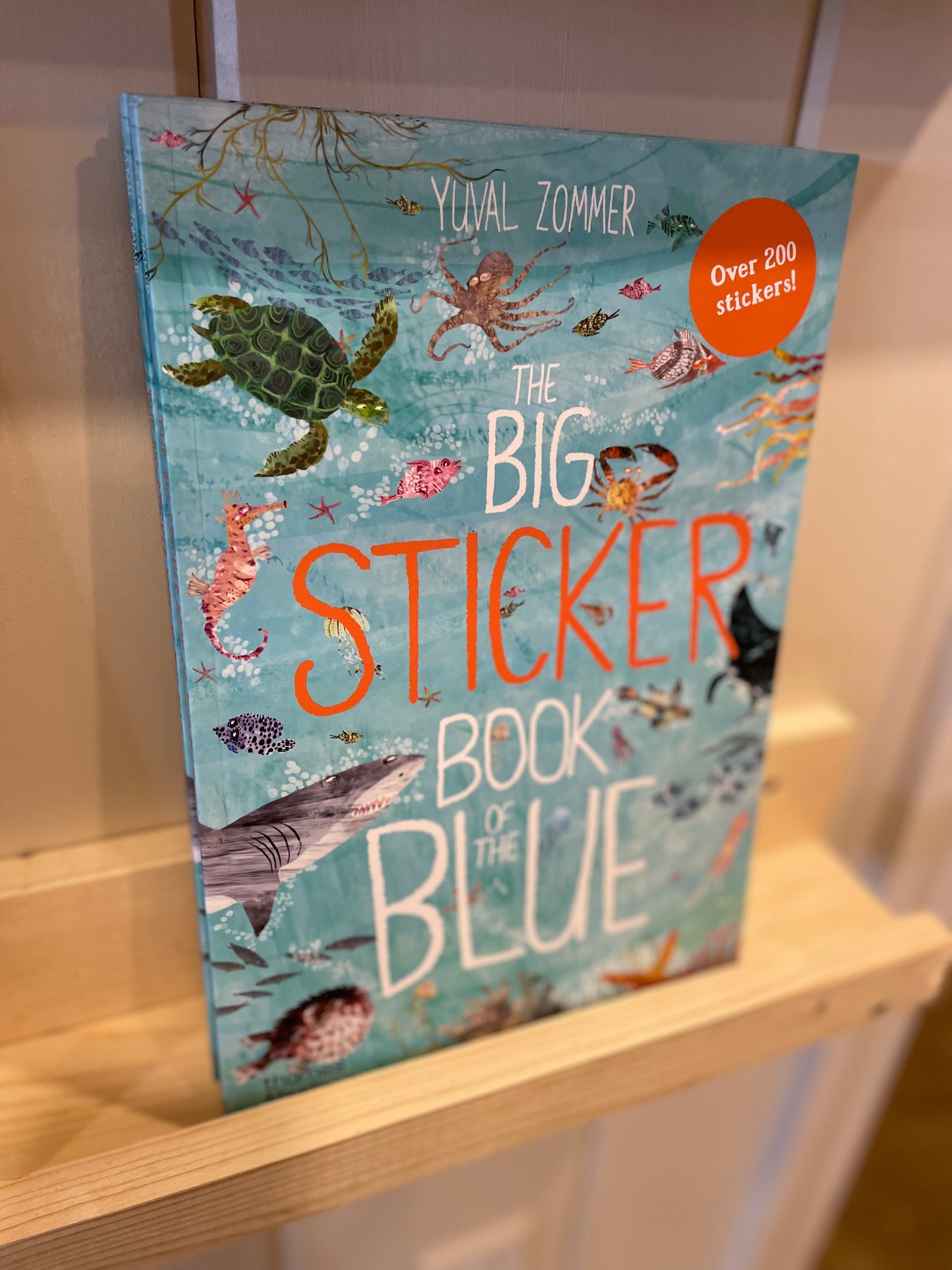 Big Sticker Book of Blue