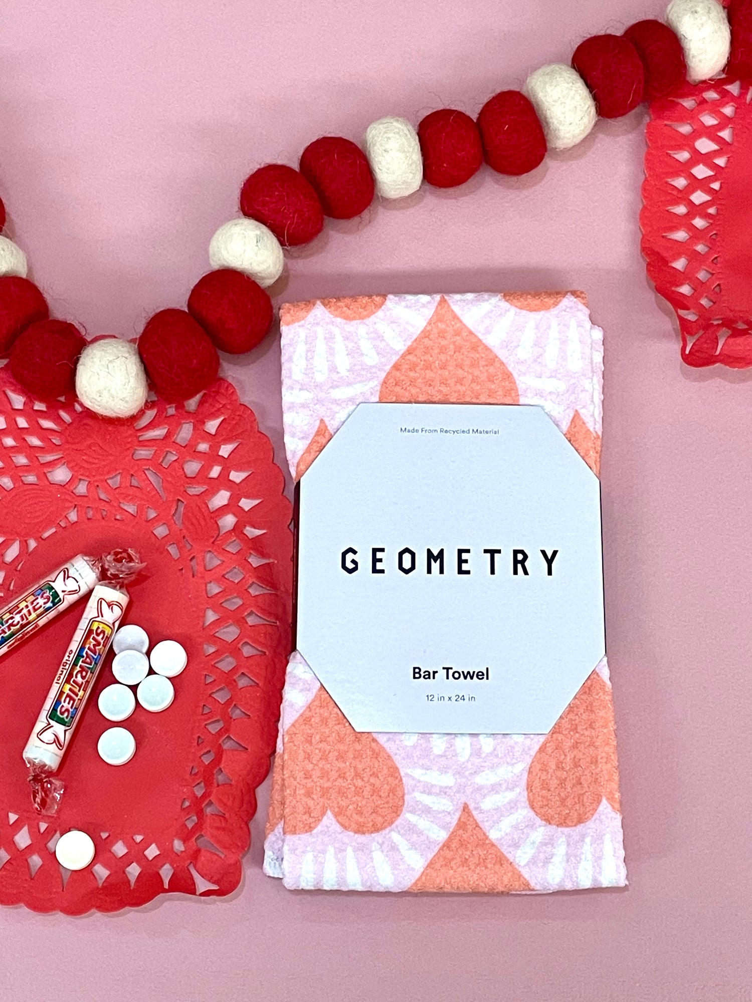 Heartthrob Pink Geometry BT