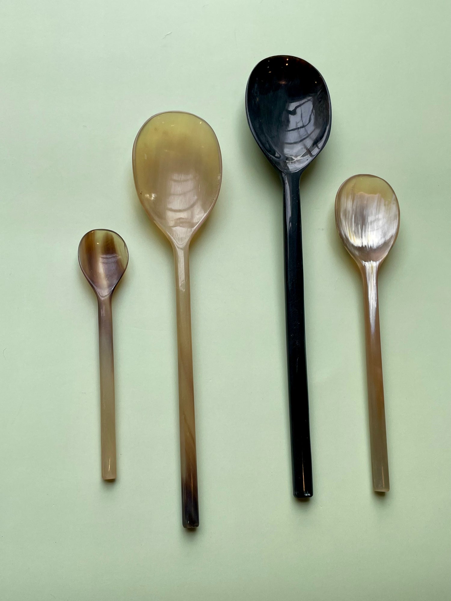 Natural Horn Measuring Spoons