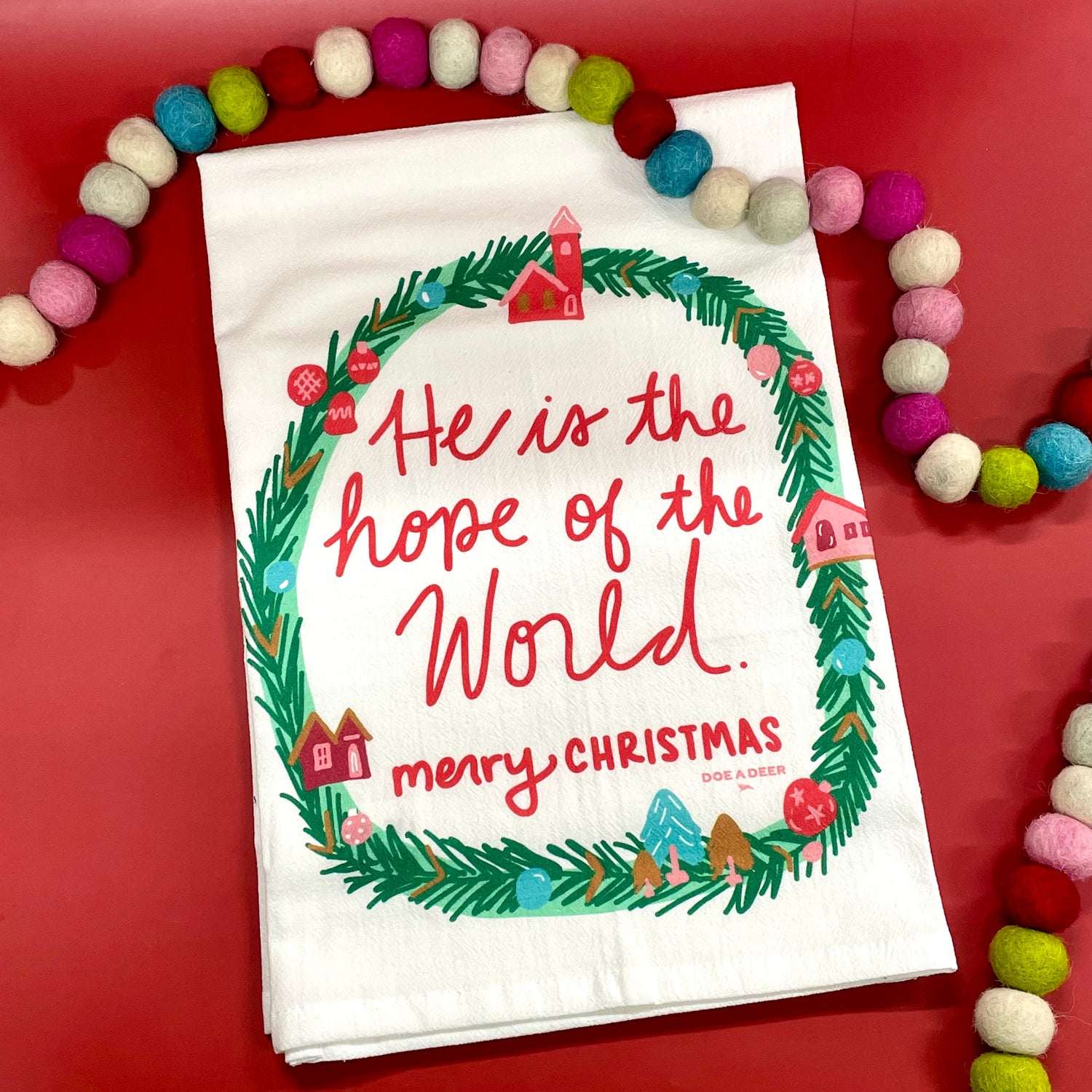 Hope of the World Tea Towel