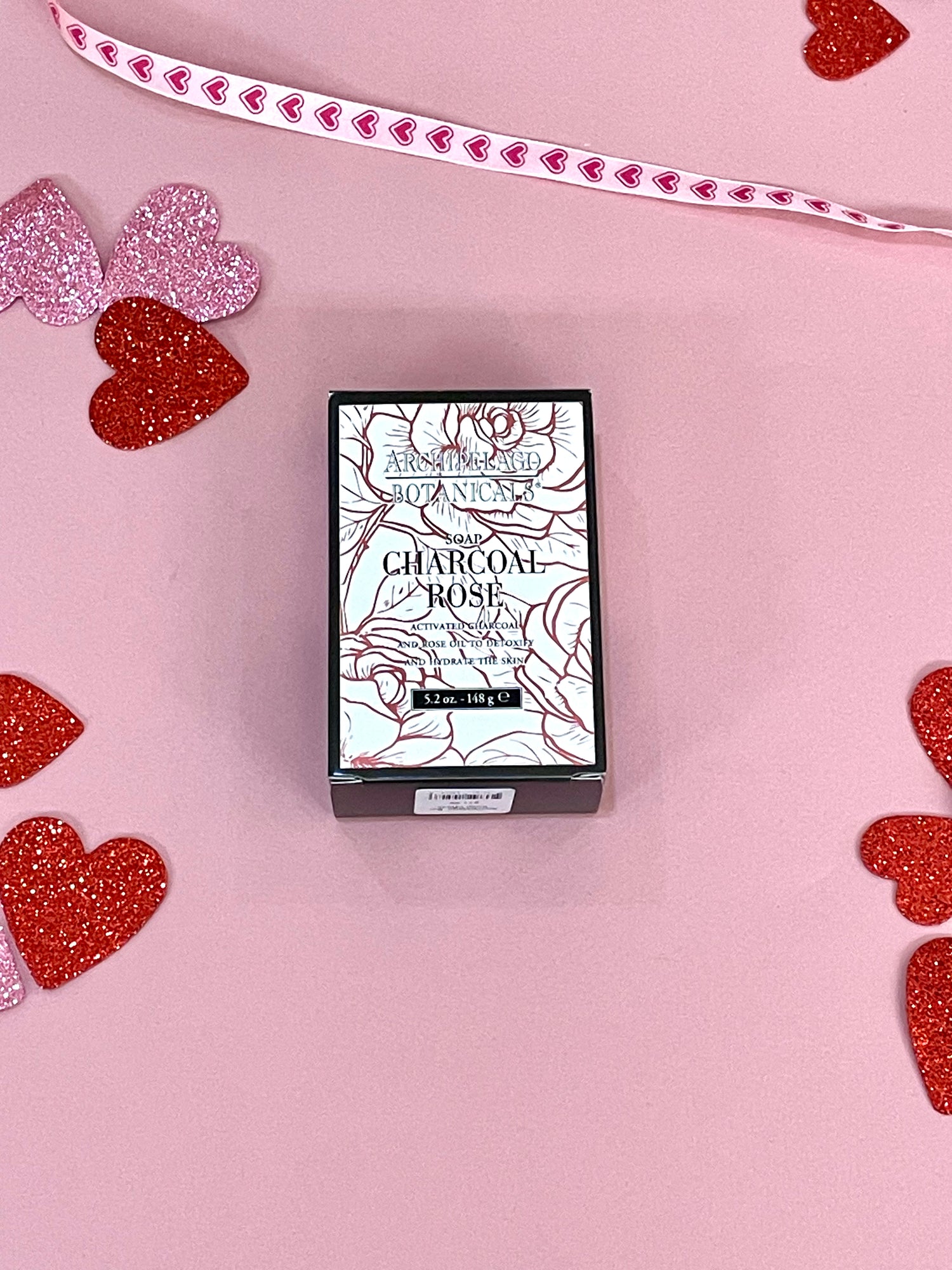 Archipelago Bar Soap Charcoal Rose