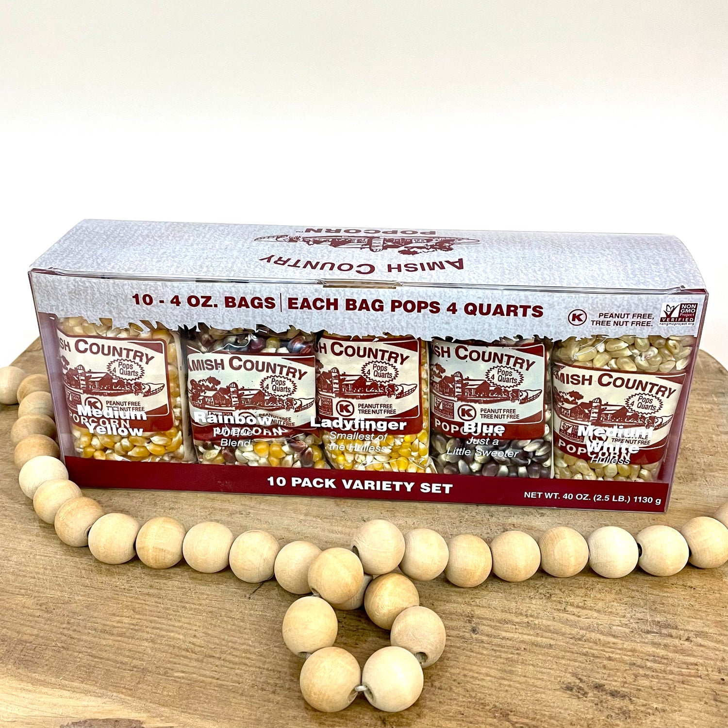 Variety Pack Popcorn 10: 4 Oz