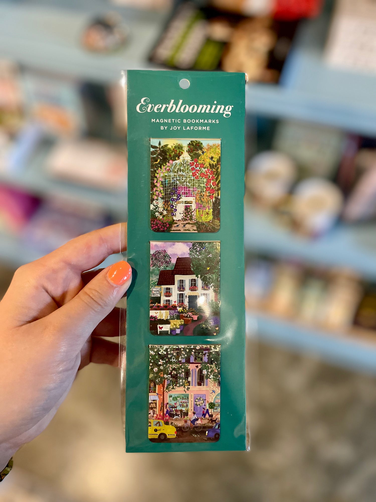 Everblooming Magnetic Bookmark Set