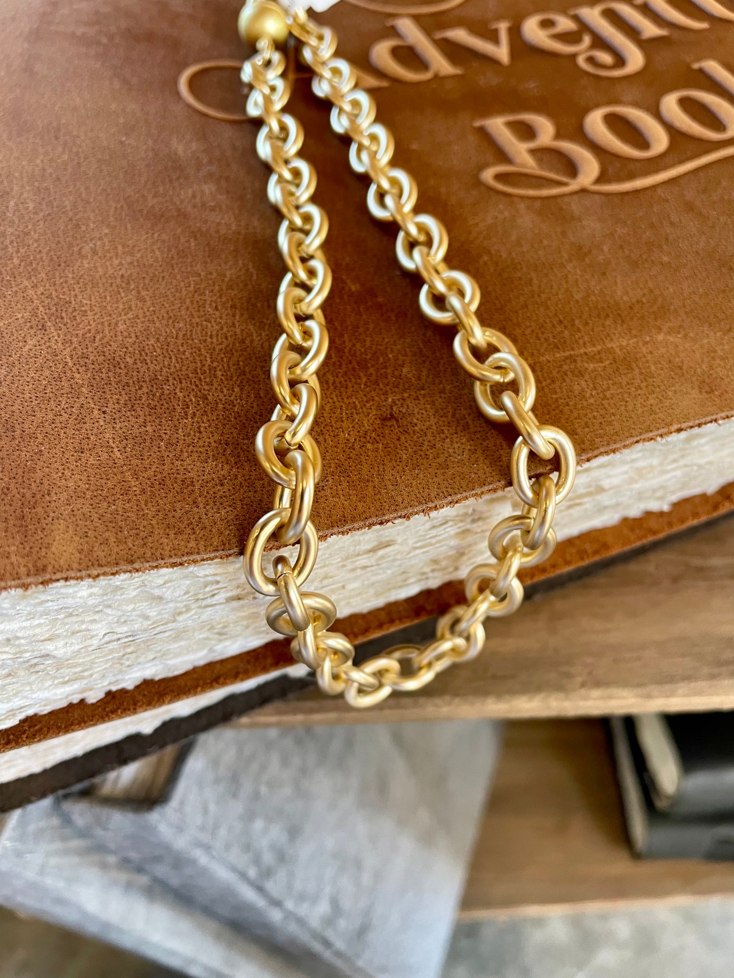 Gold Link Necklace