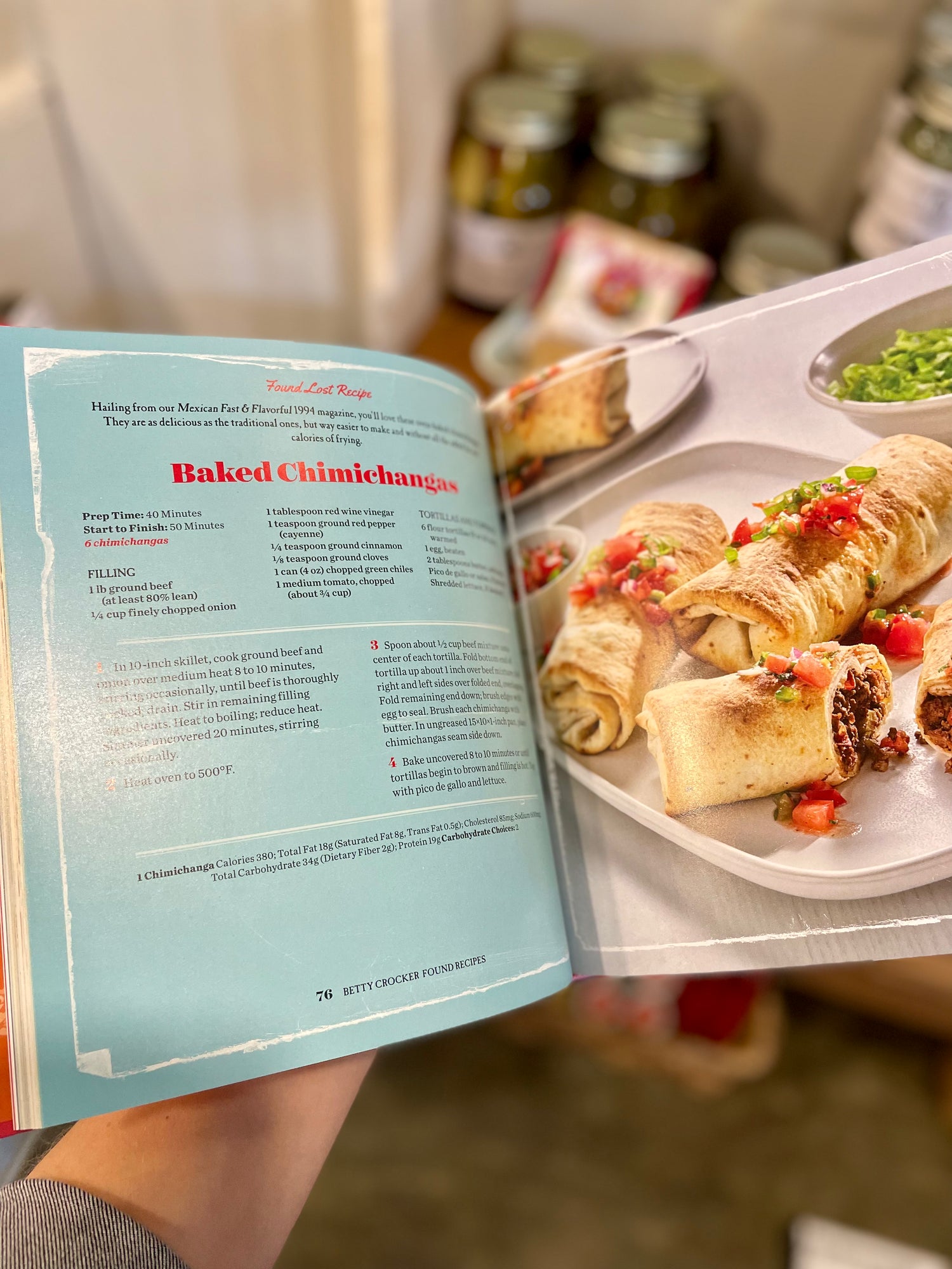 Betty Crocker Found Recipes Book