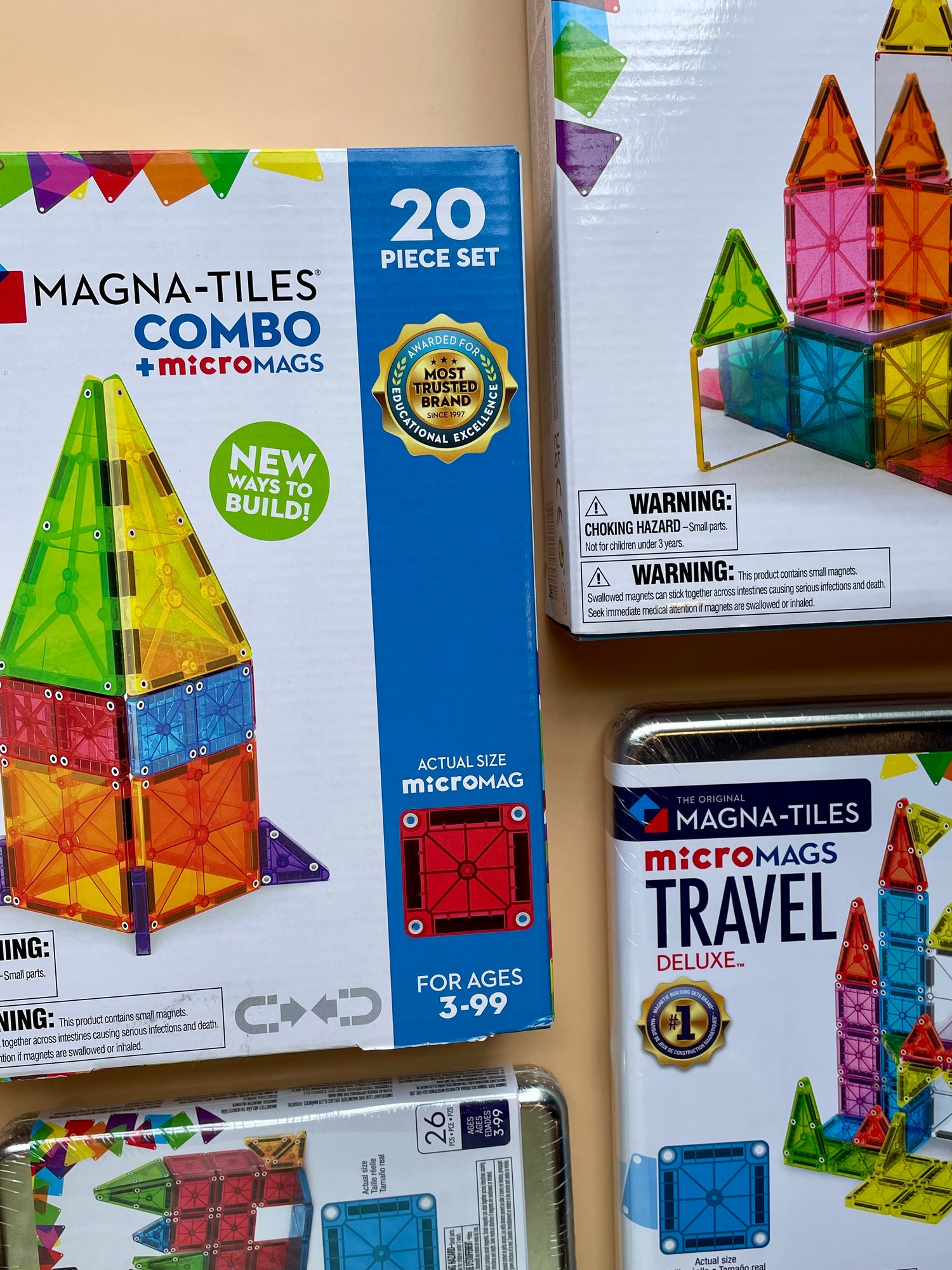 Magna-Tiles Combo 20 Piece Set