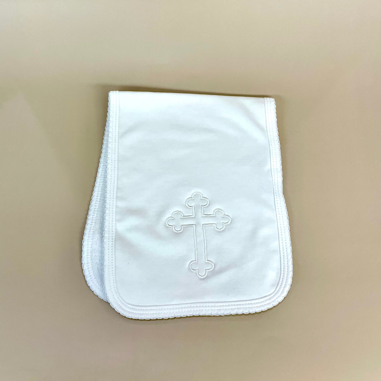 Christening Burp Cloth