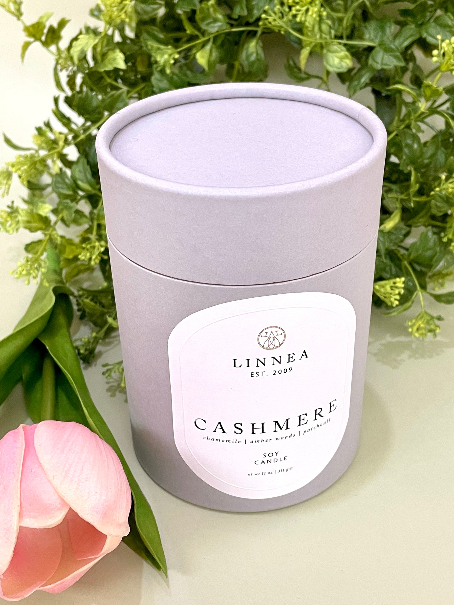 Linnea Candle Cashmere 2 Wick