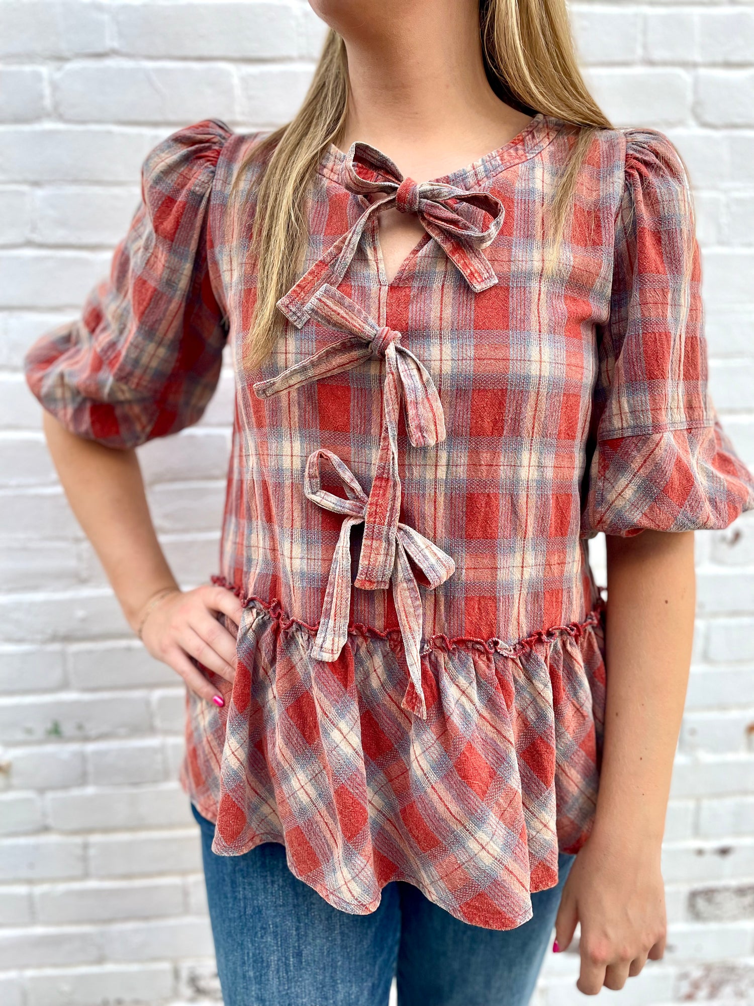 Radiant Rust Top